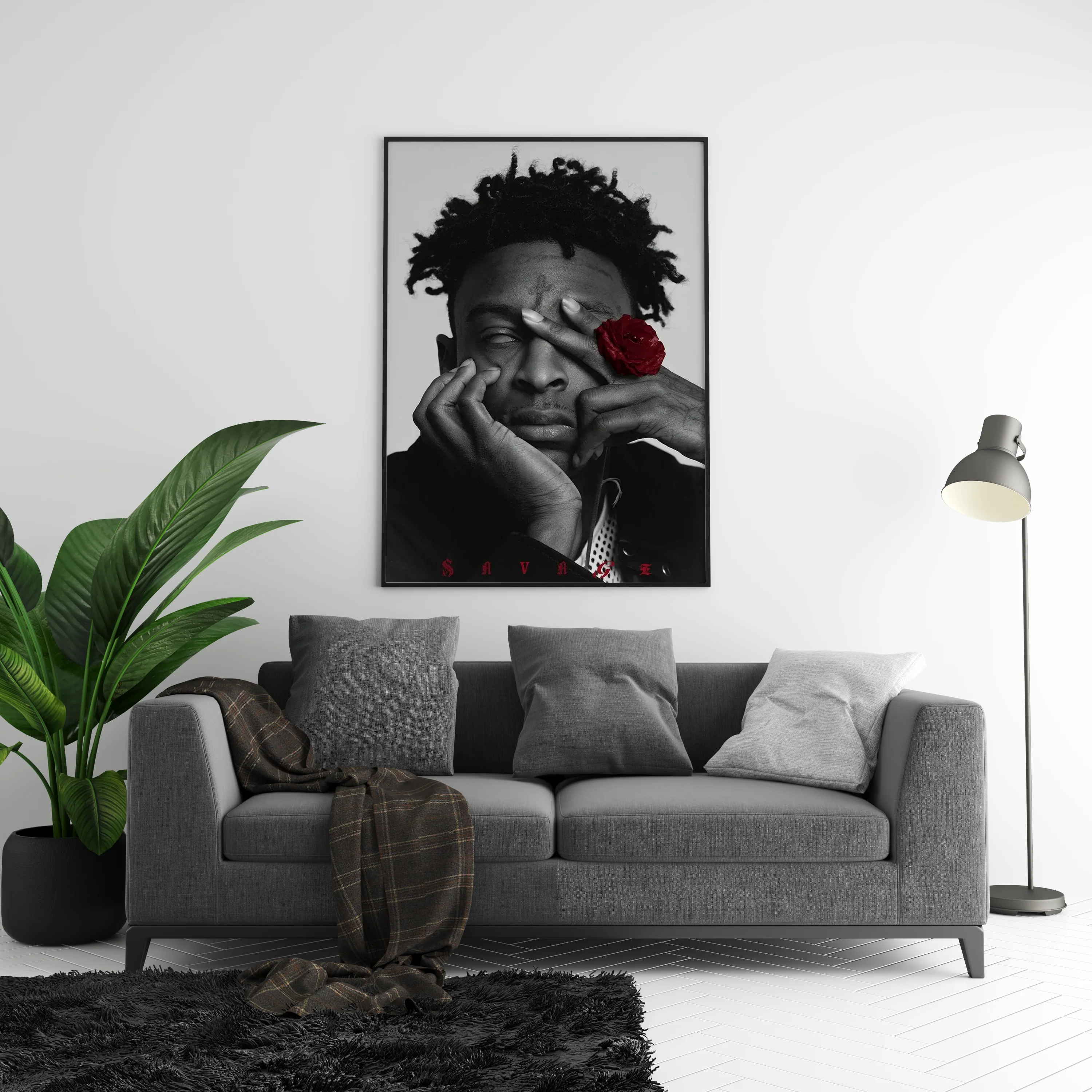 21 Savage - Rose Poster - Image 4