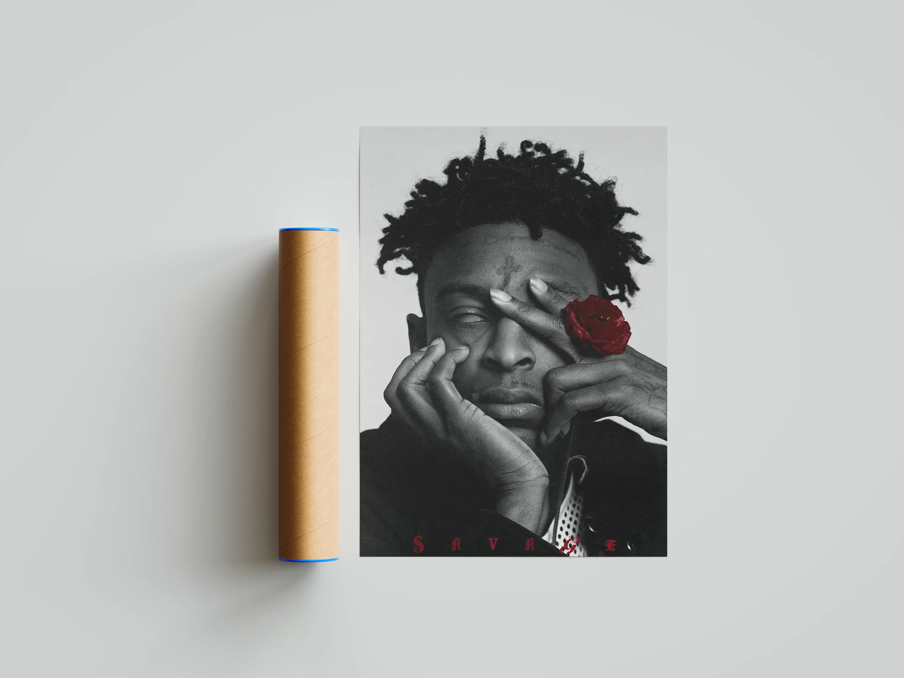 21 Savage - Rose Poster - Image 6