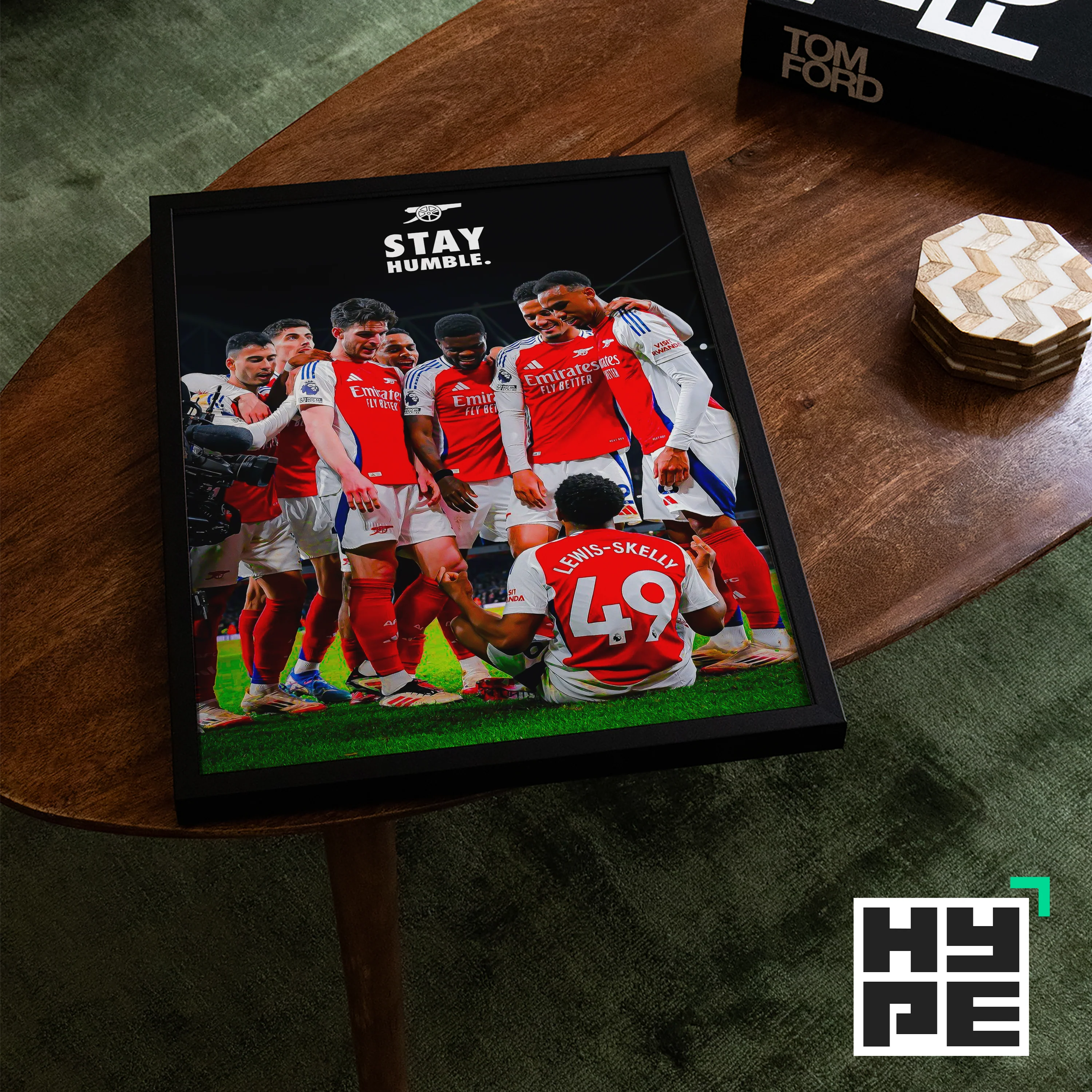 Arsenal 'Stay Humble' Poster - Image 4