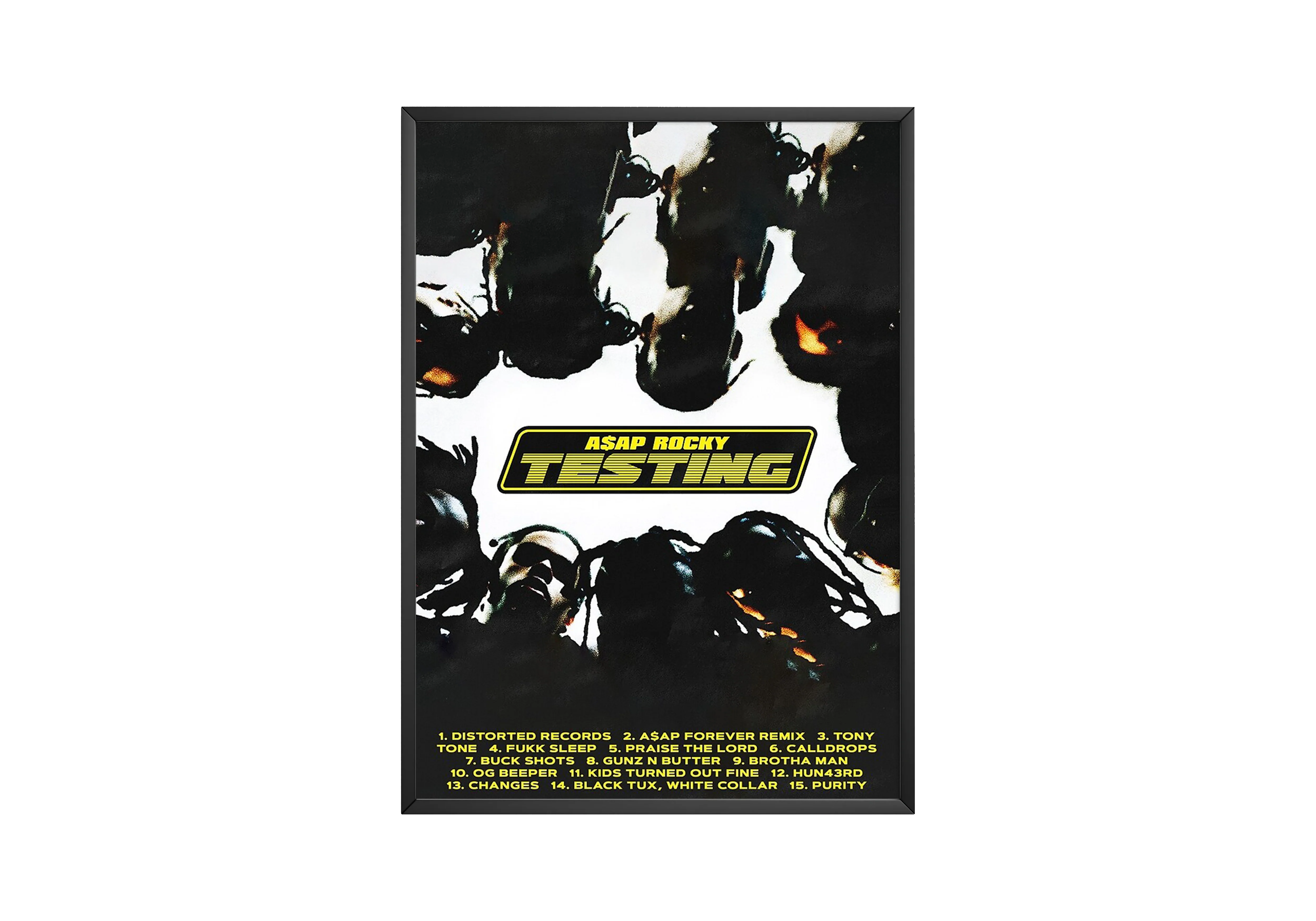 Asap Rocky 'Testing' Poster