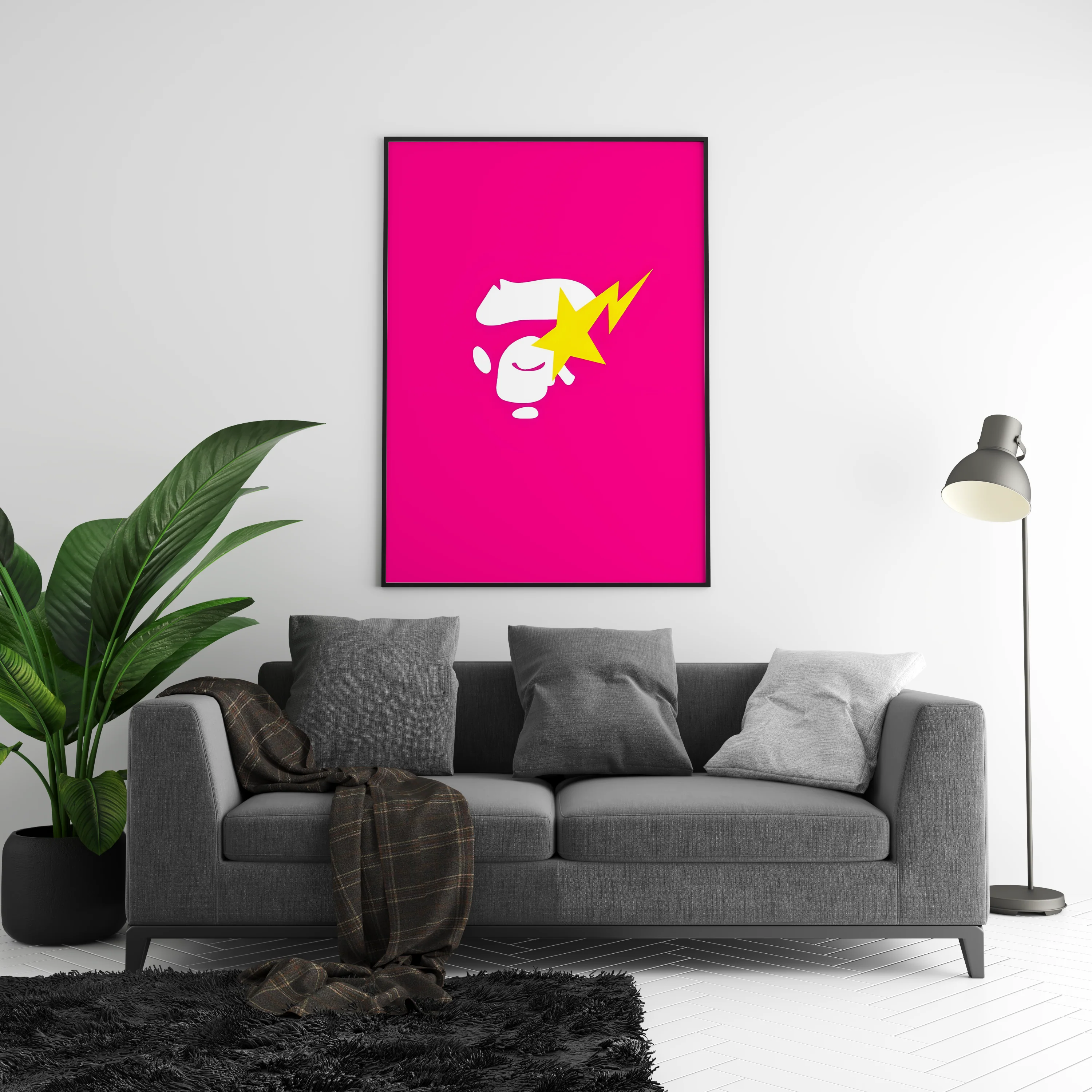 BAPE Pink Poster - Image 4