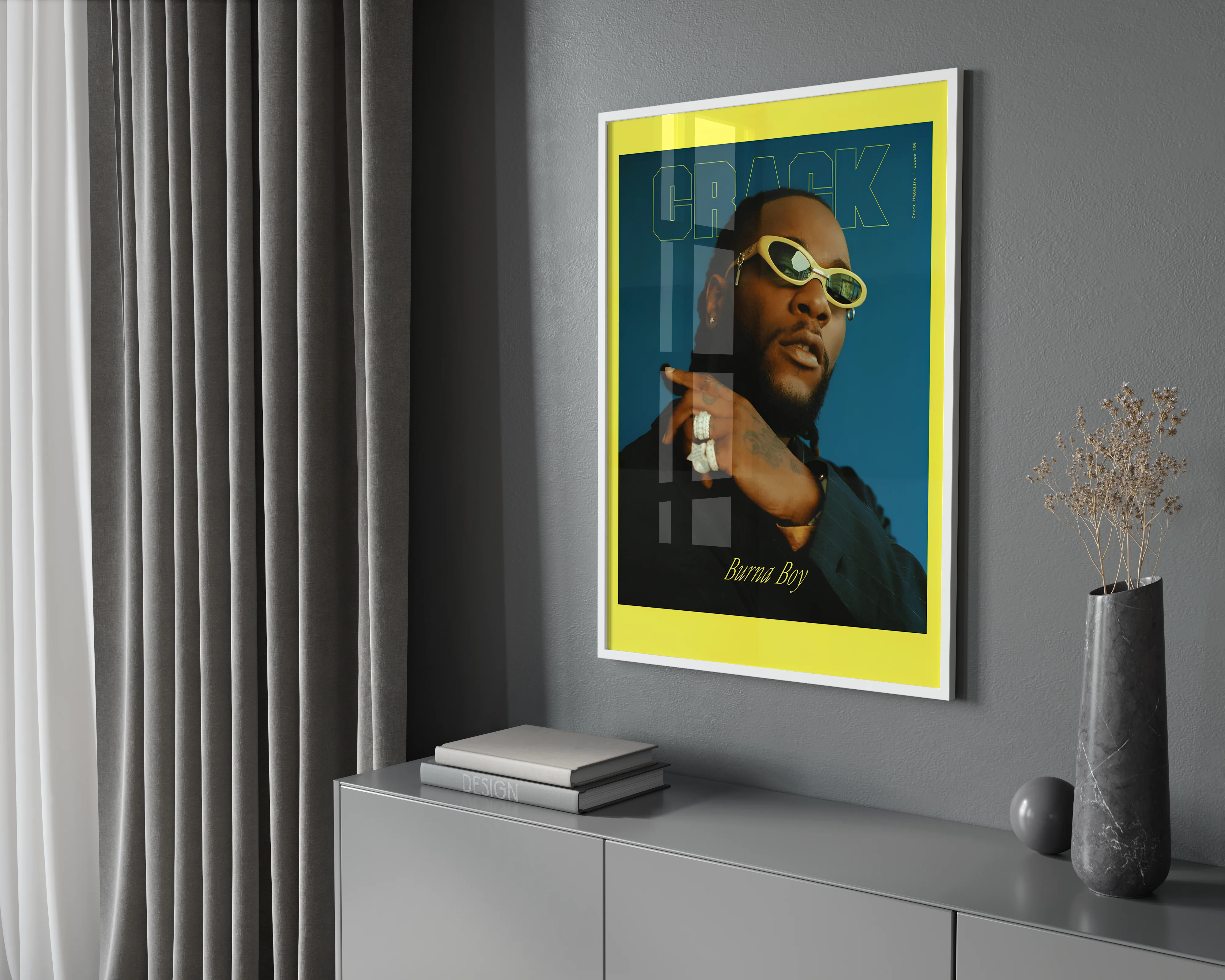 Burna Boy 'Crack Magazine' Poster - Image 2