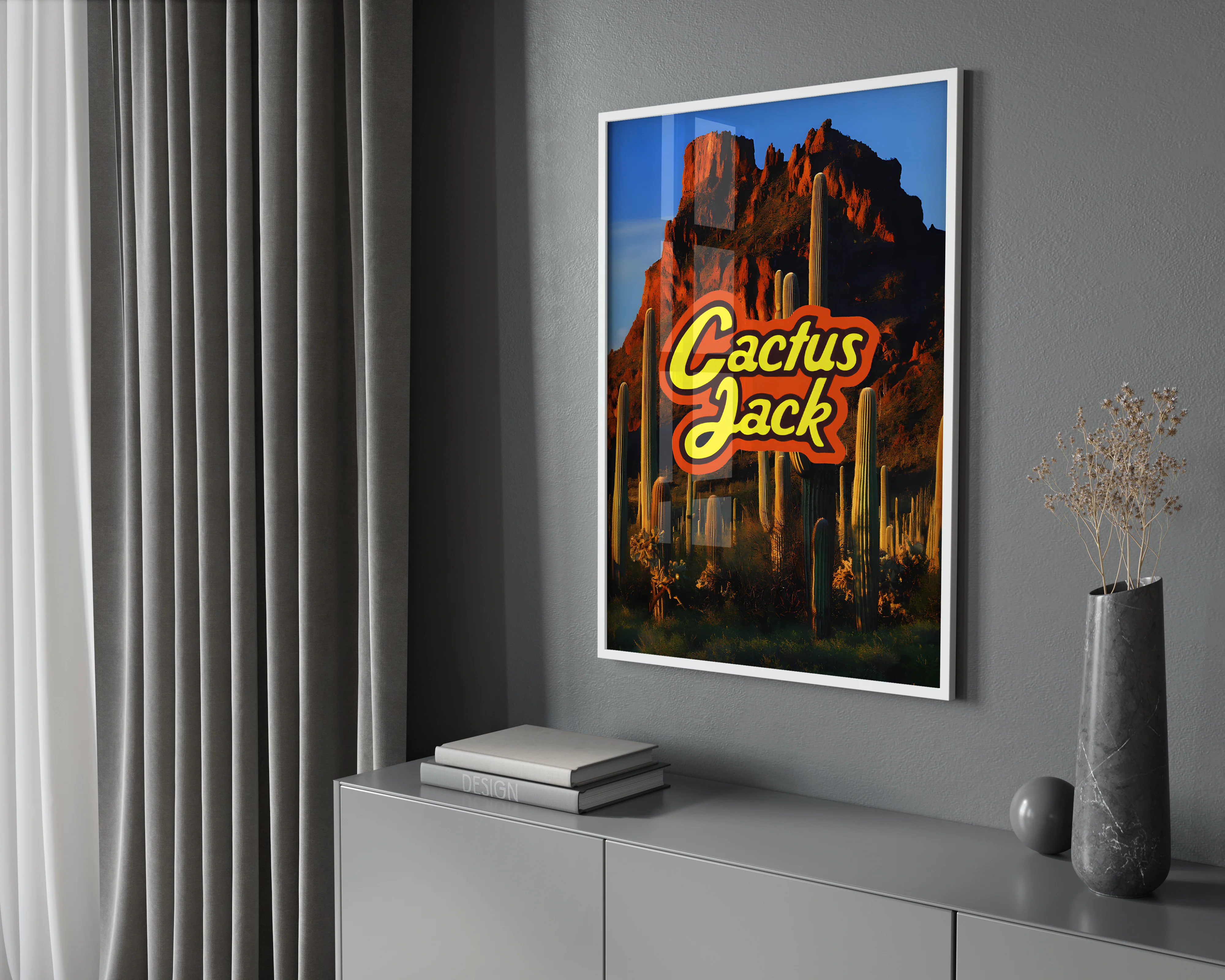 Cactus Jack Mountains Poster - Image 2