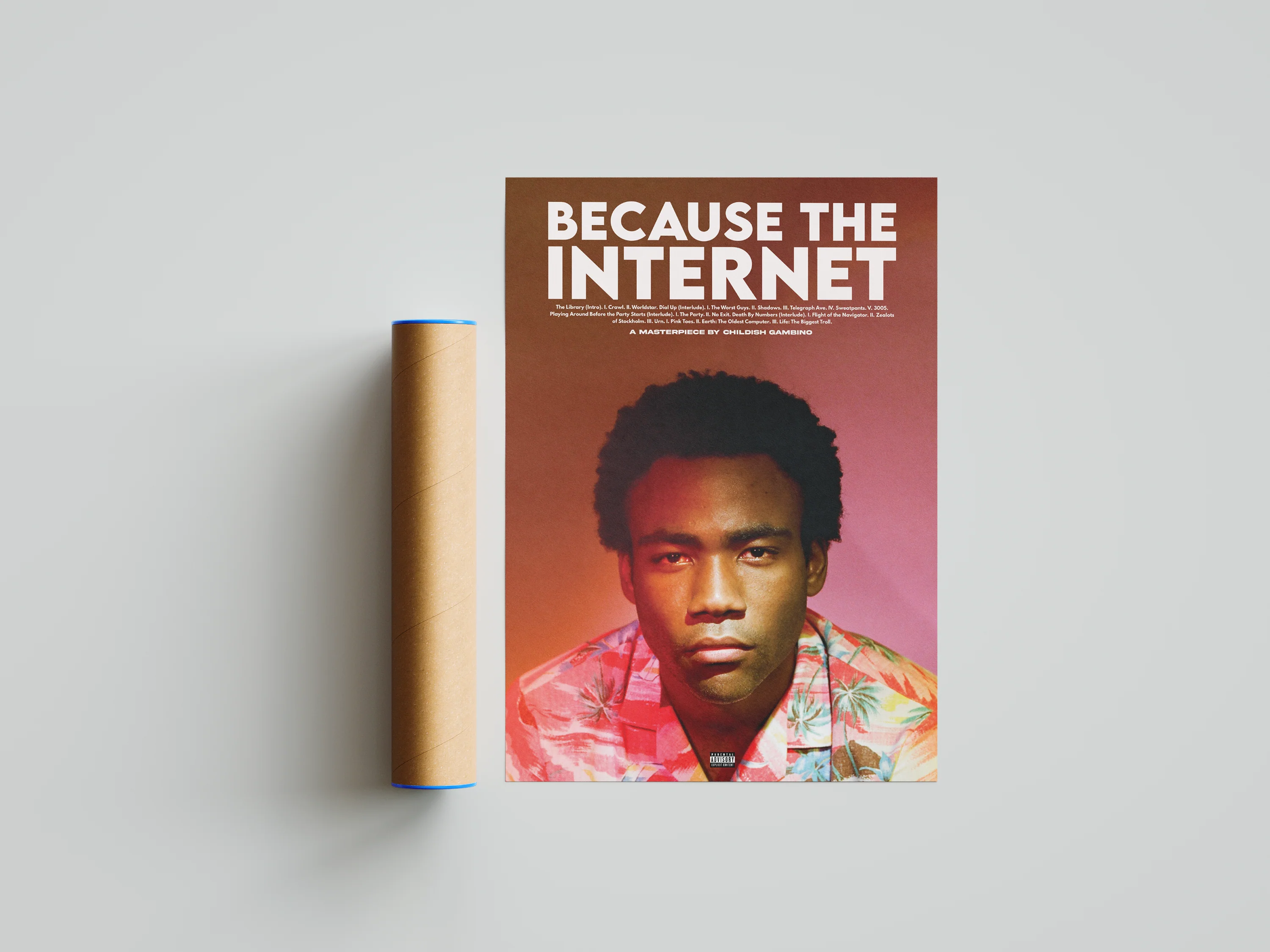 Childish Gambino 'Because The Internet' Poster - Image 5