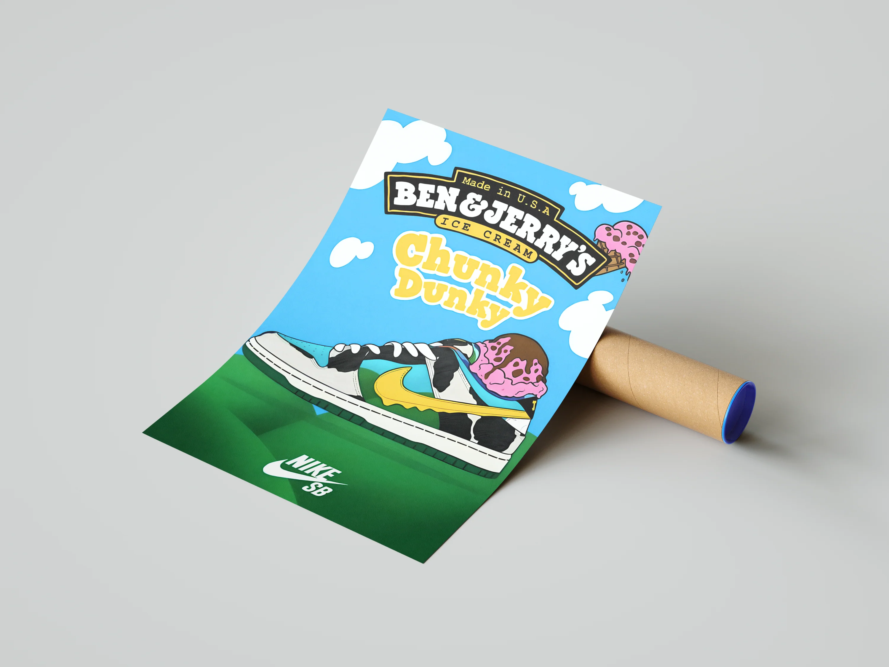 Chunky Dunky Sneaker Poster - Image 3