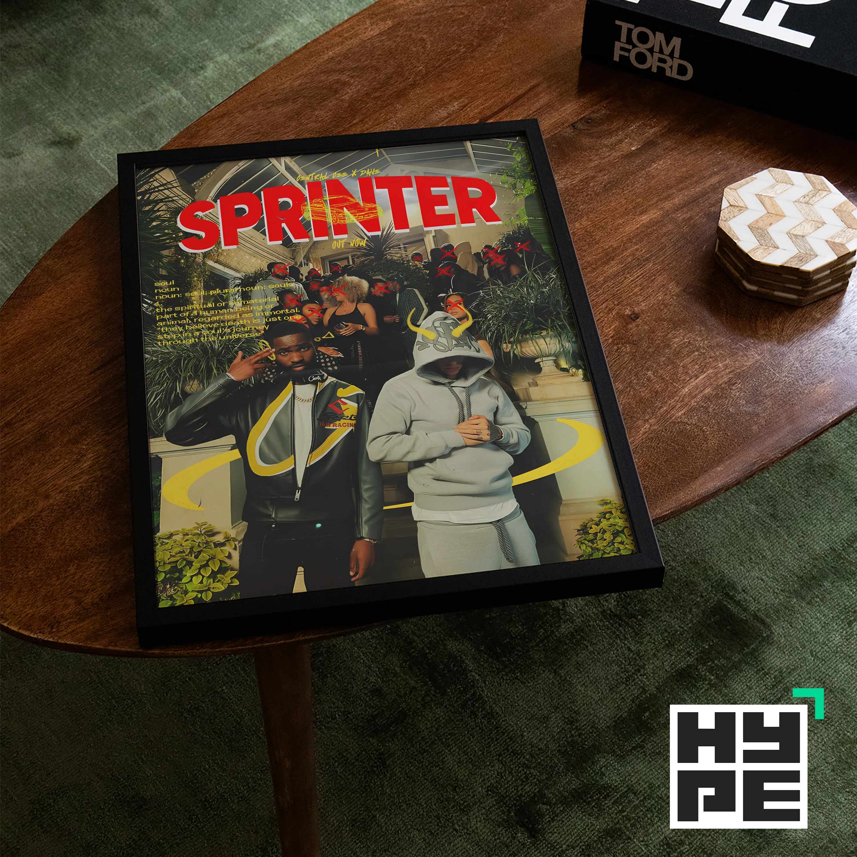 Dave & Central Cee Sprinter Poster - Image 4