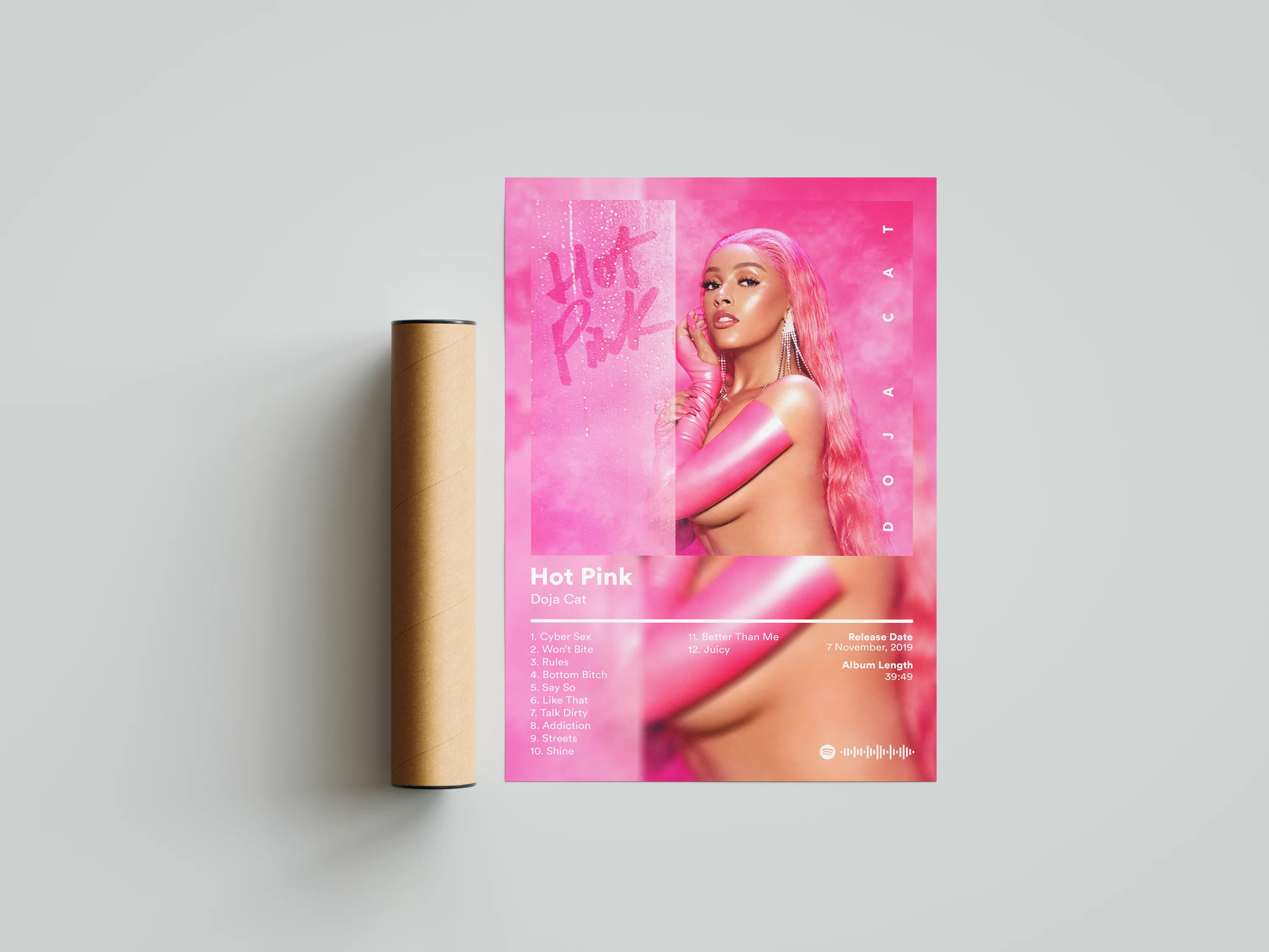 Doja Cat 'Hot Pink' Album Poster - Image 6
