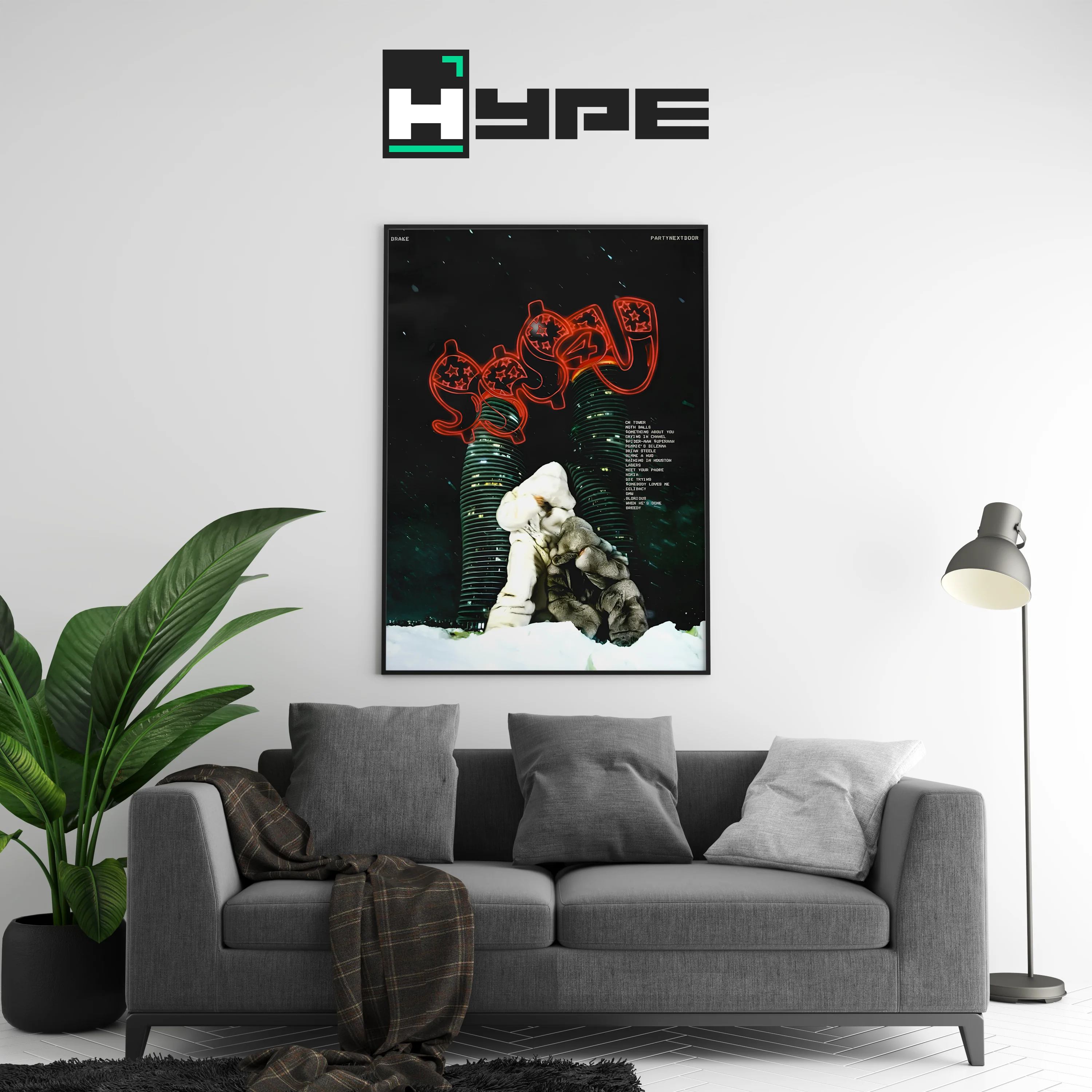 Drake $ome $exy $ongs 4 U Poster - Image 2