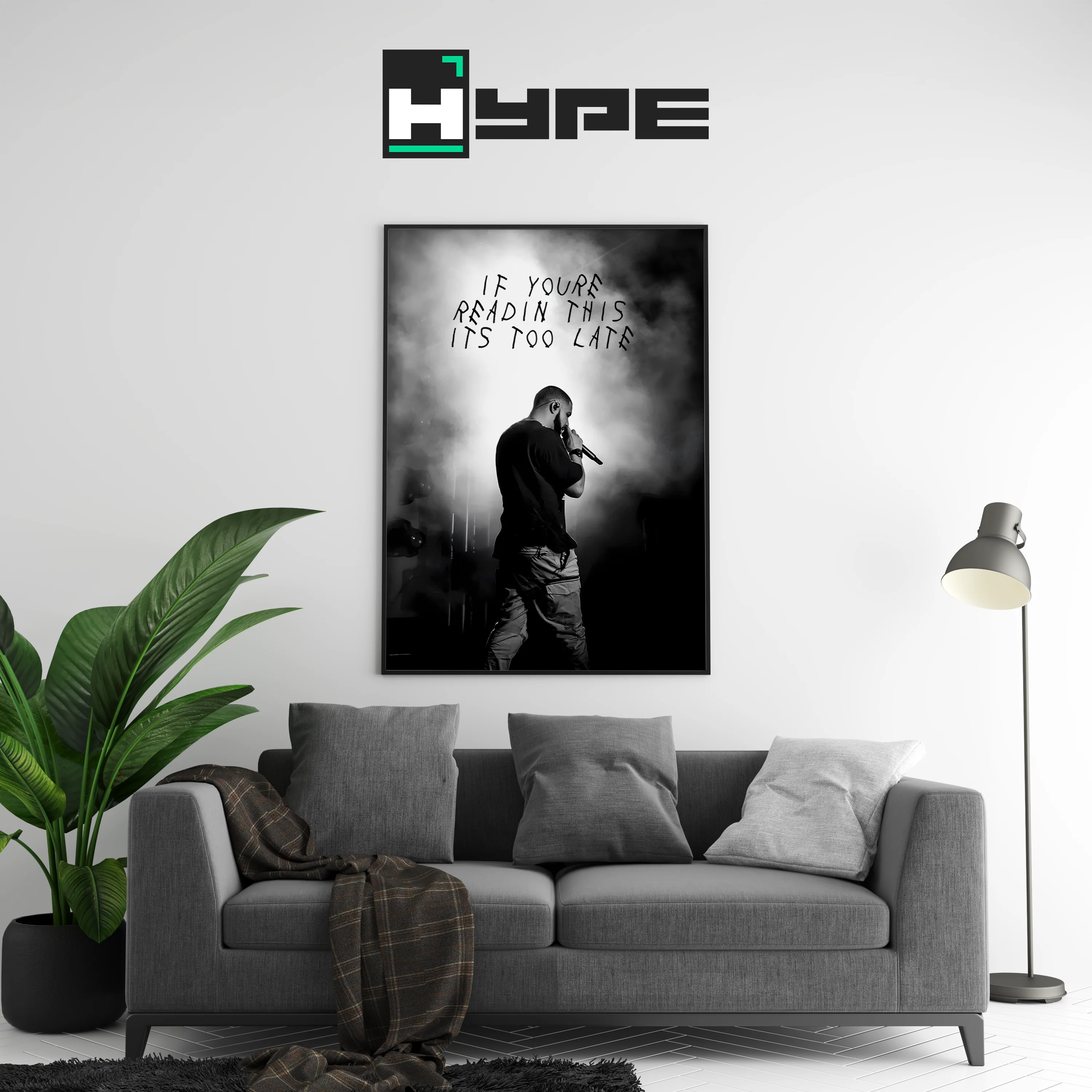 Drake Too Late Poster - Image 2