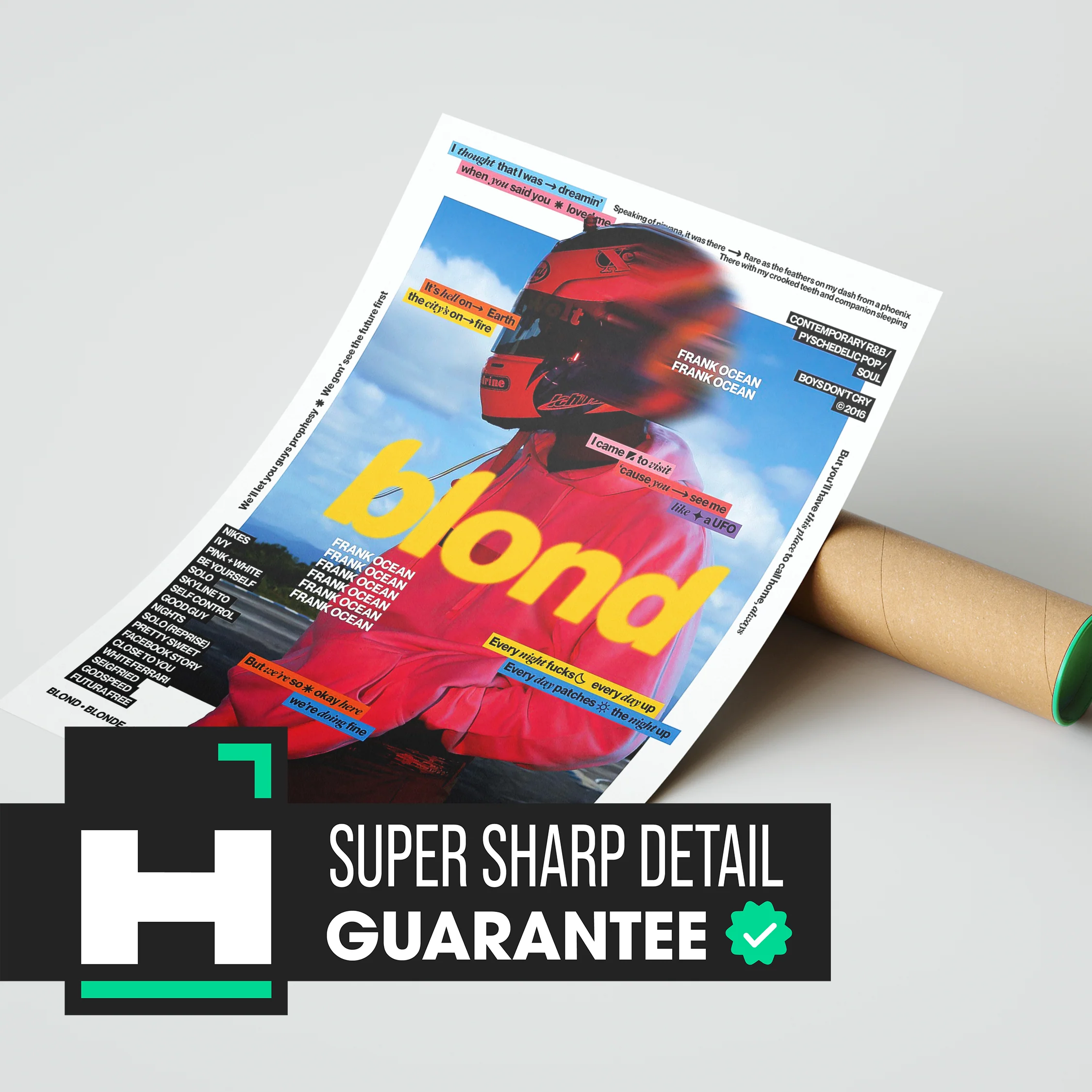 Frank Ocean Blond Poster - Image 3