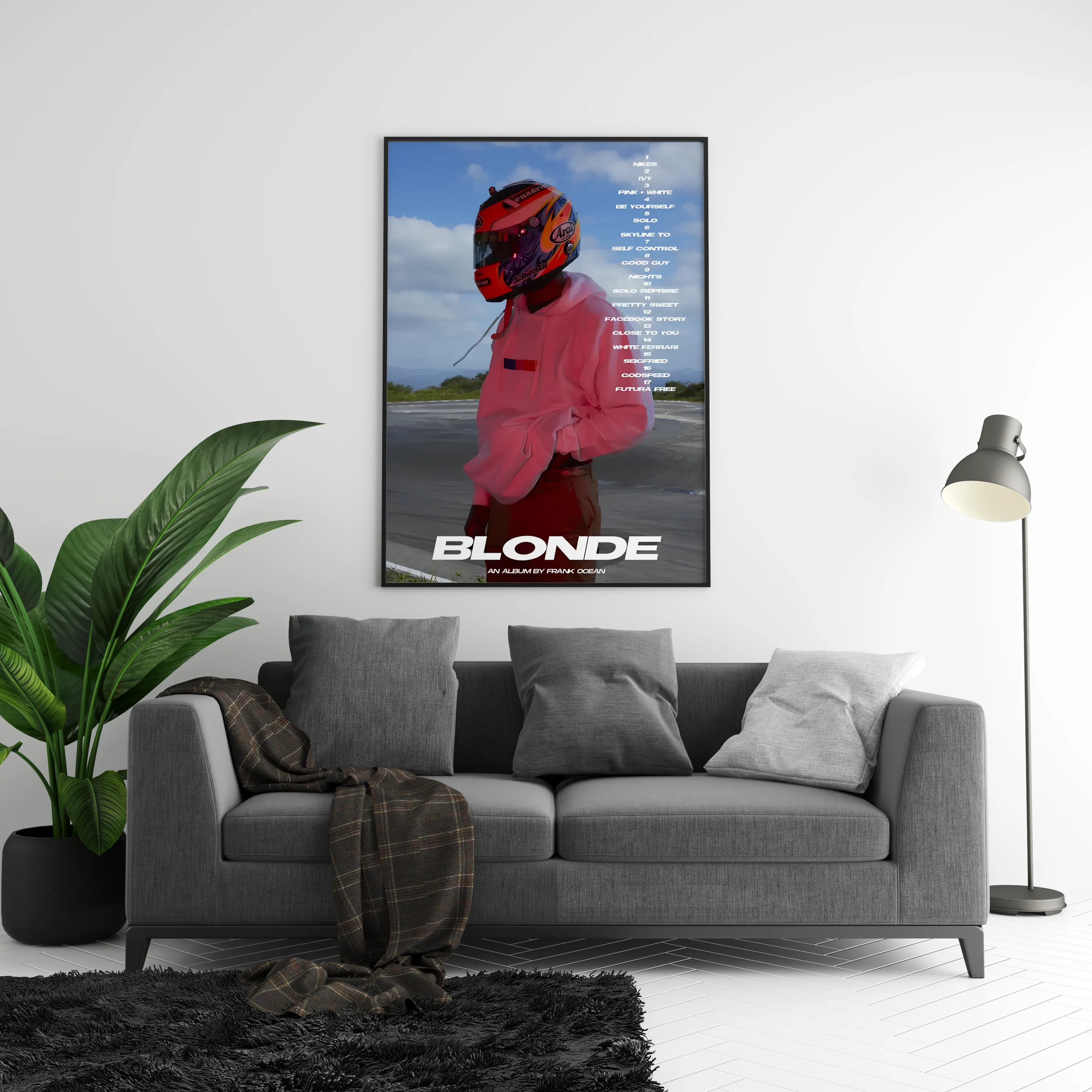 Frank Ocean 'Blonde' Aesthetic Poster - Image 4