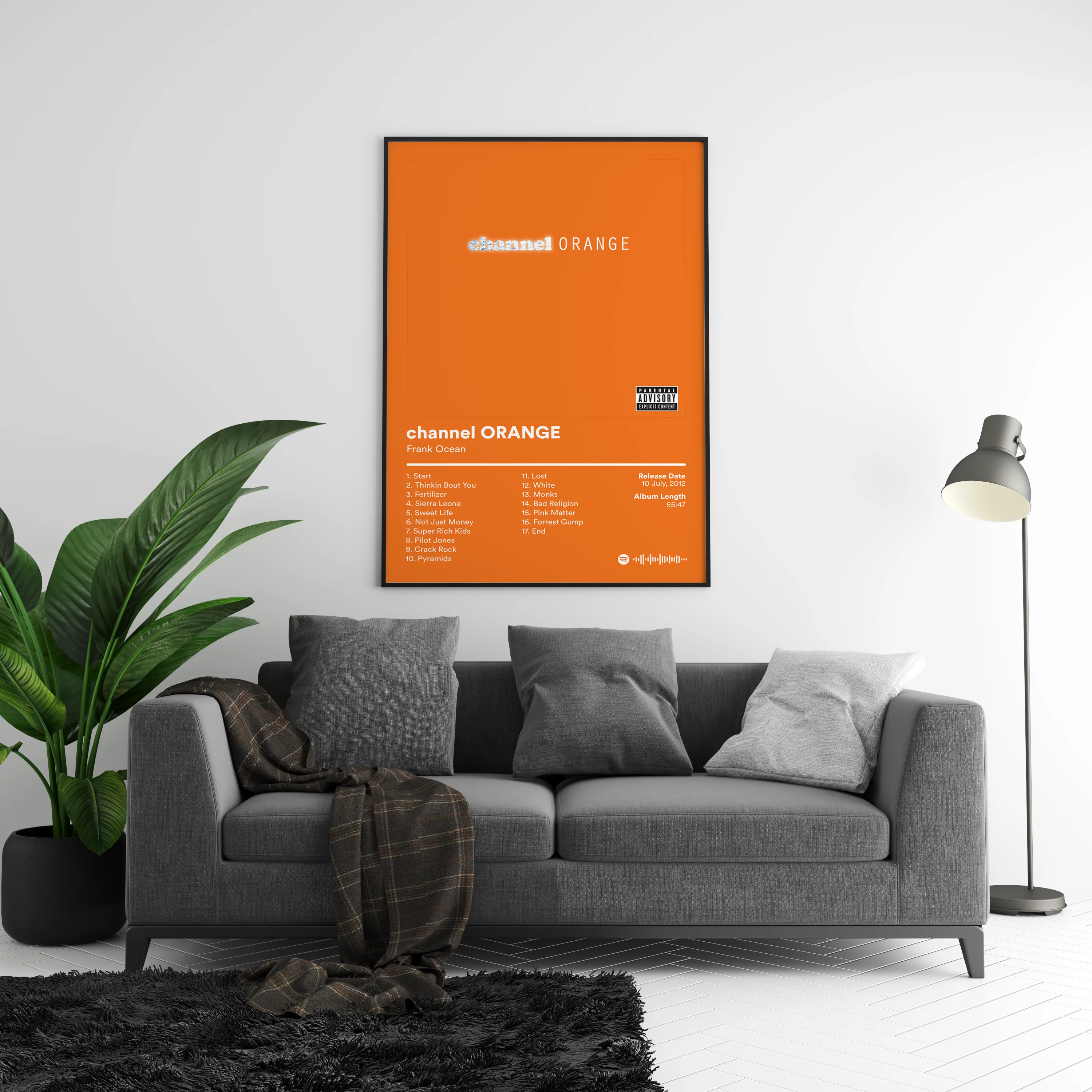 Frank Ocean 'Channel ORANGE' Album Poster - Image 5