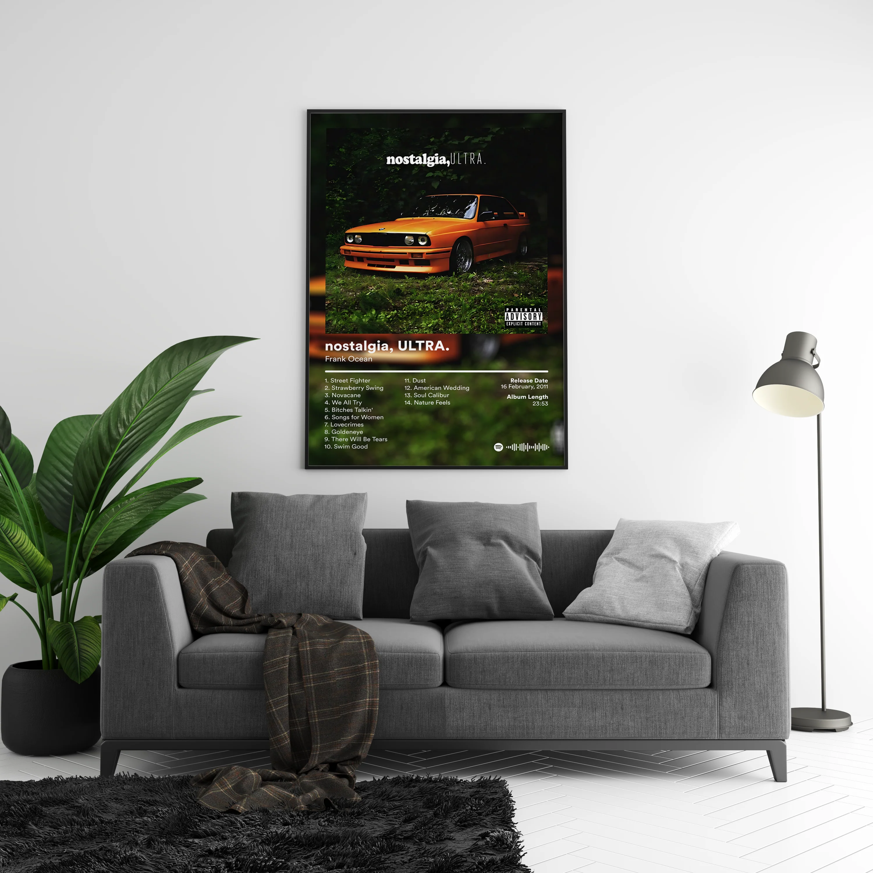 Frank Ocean 'nostalgia, ULTRA' Album Poster - Image 5
