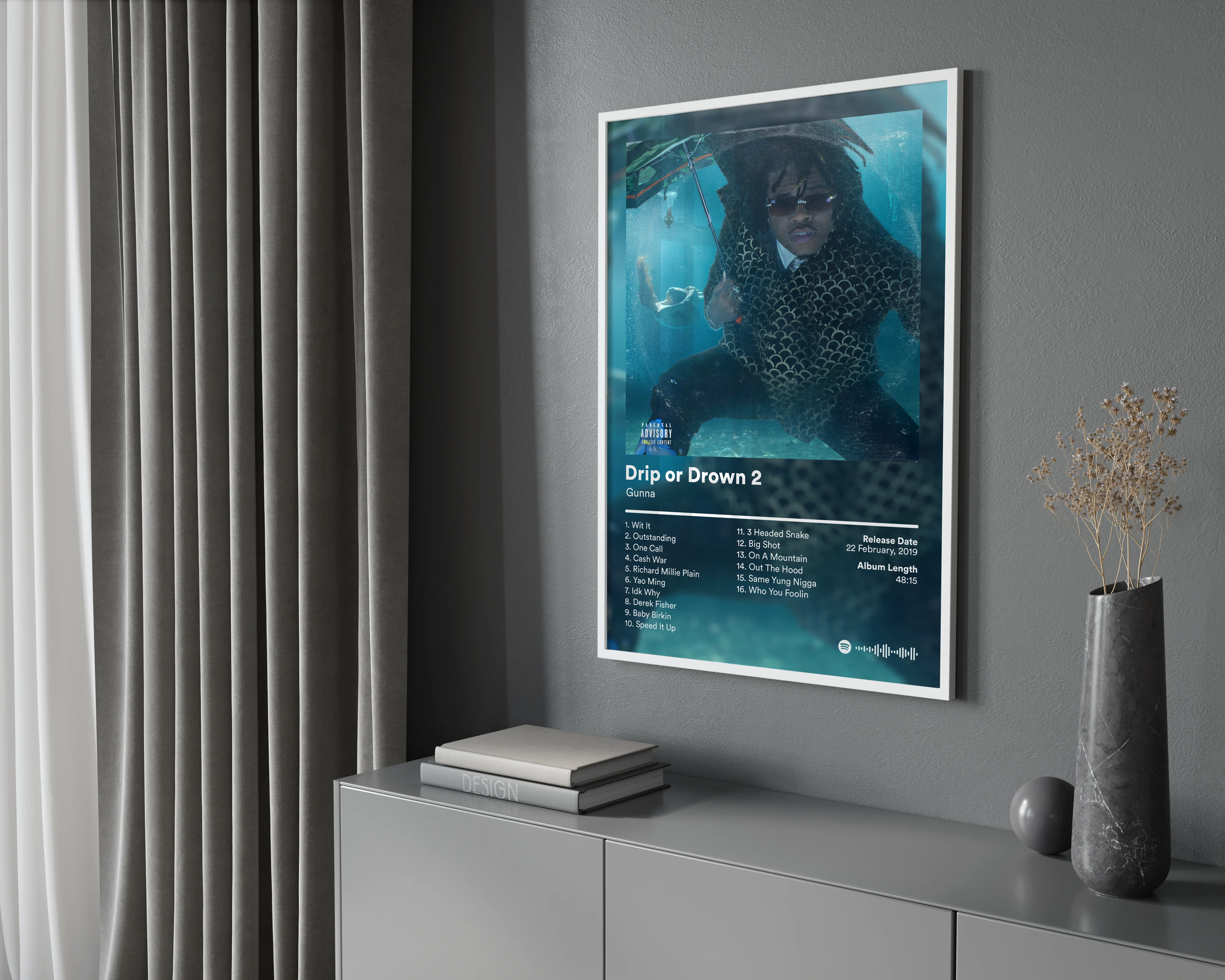 Gunna 'Drip or Drown 2' Album Poster - Image 2