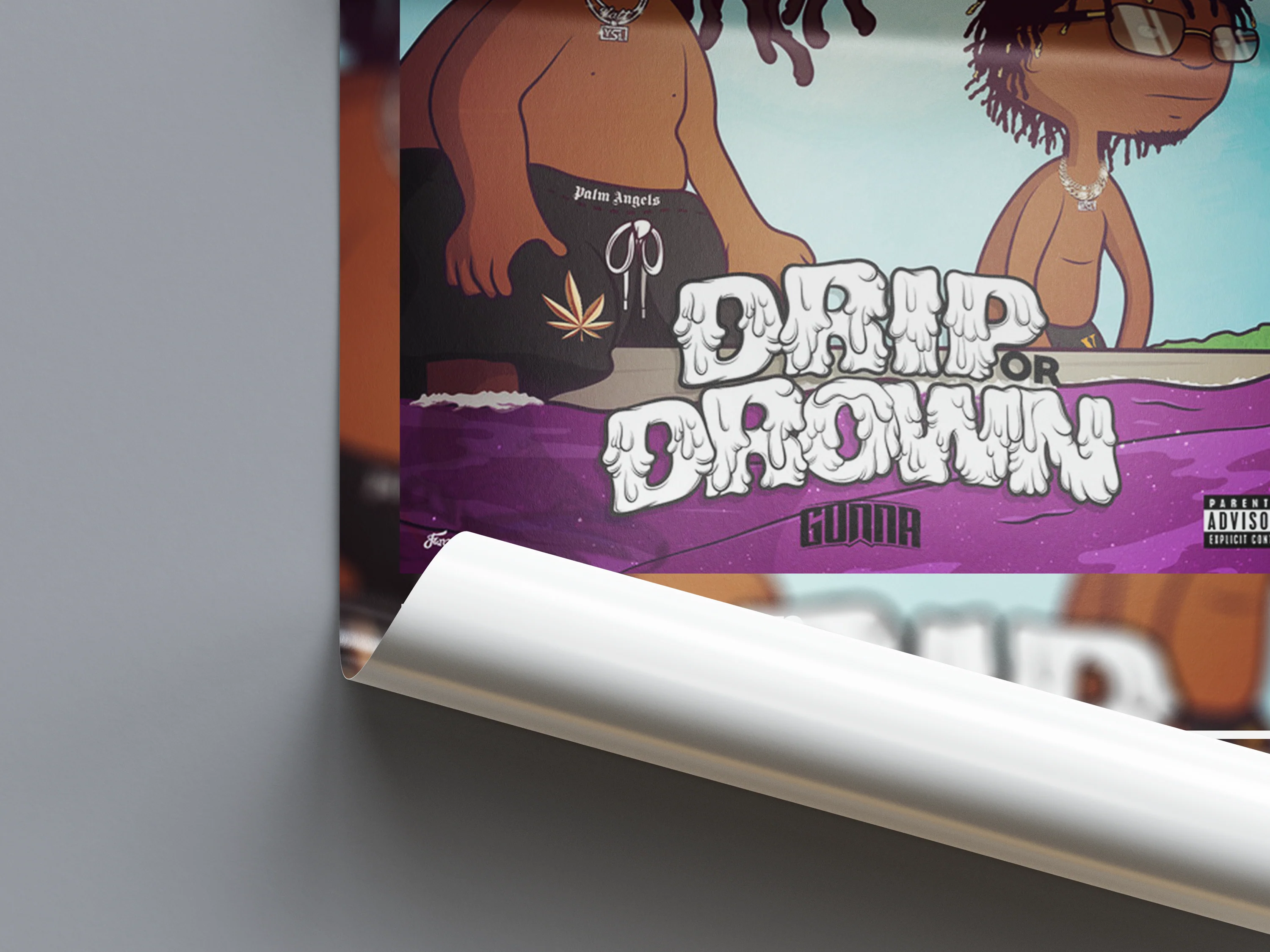 Gunna 'Drip or Drown' Album Poster - Image 3