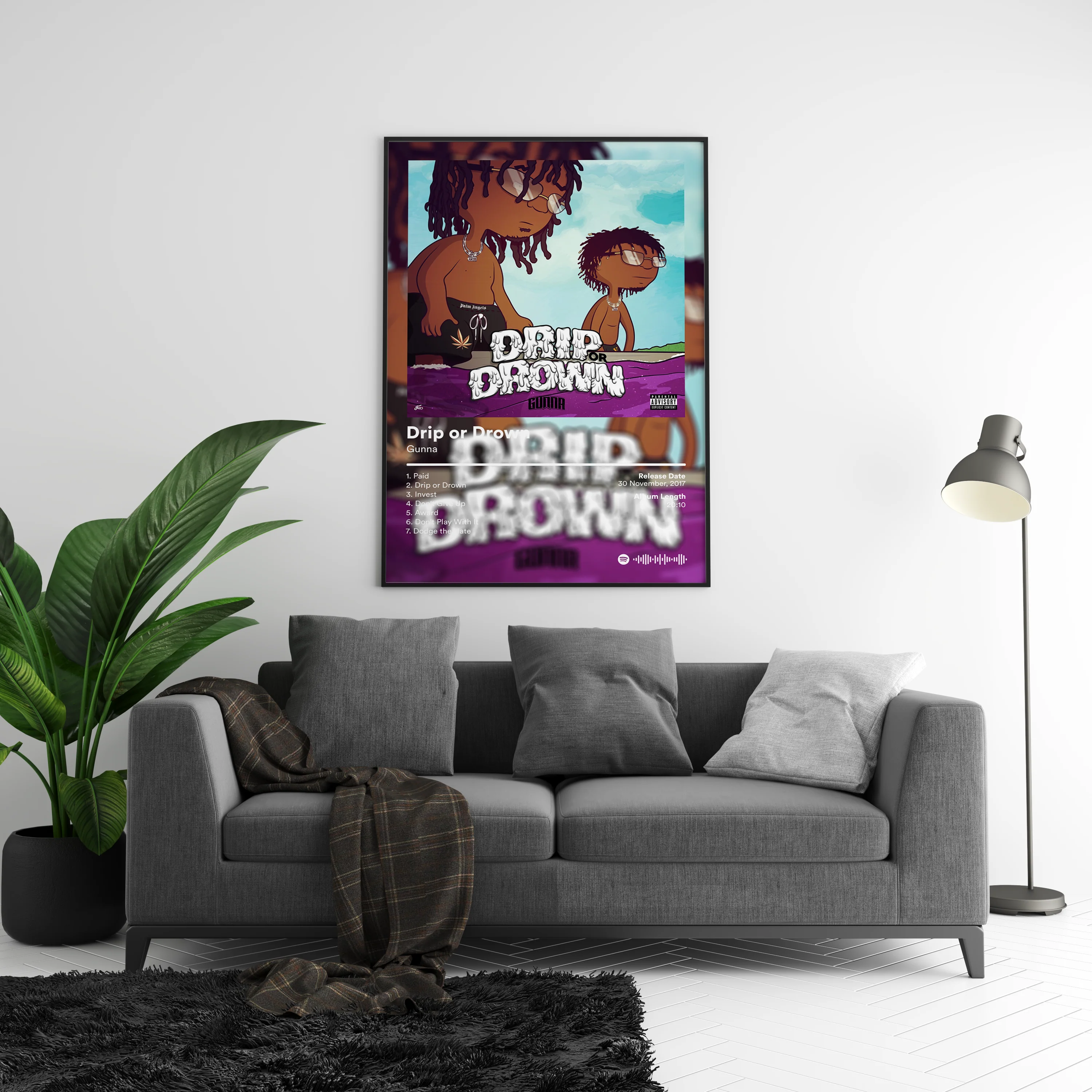 Gunna 'Drip or Drown' Album Poster - Image 5