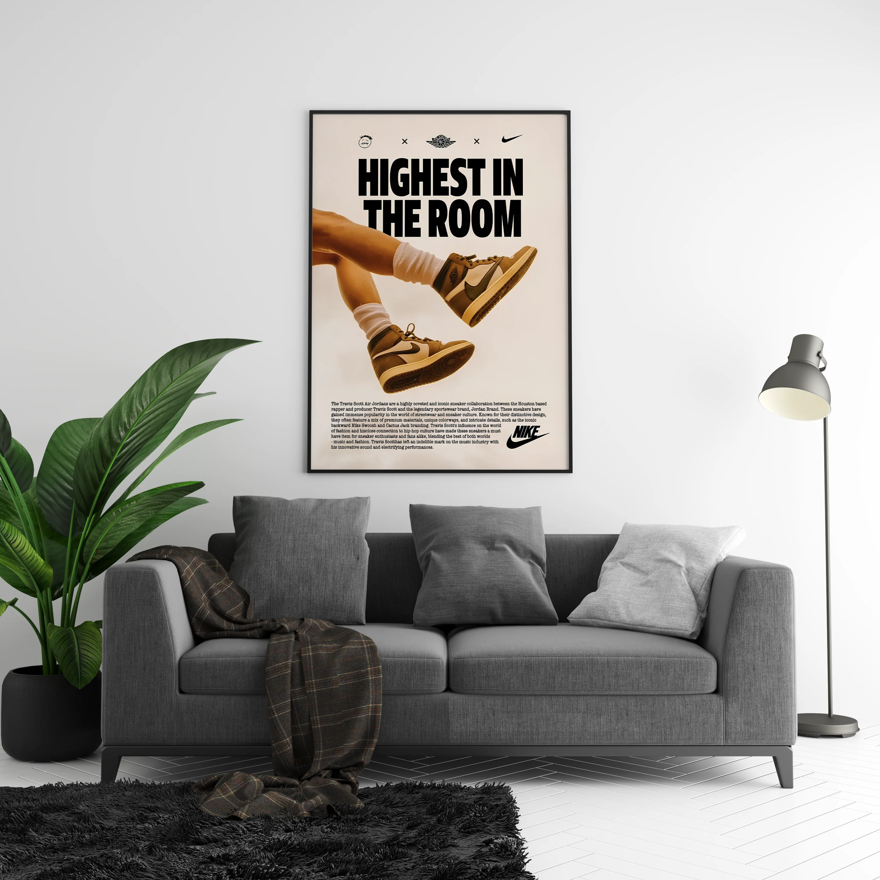 Highest In The Room Jordans Poster - Image 4
