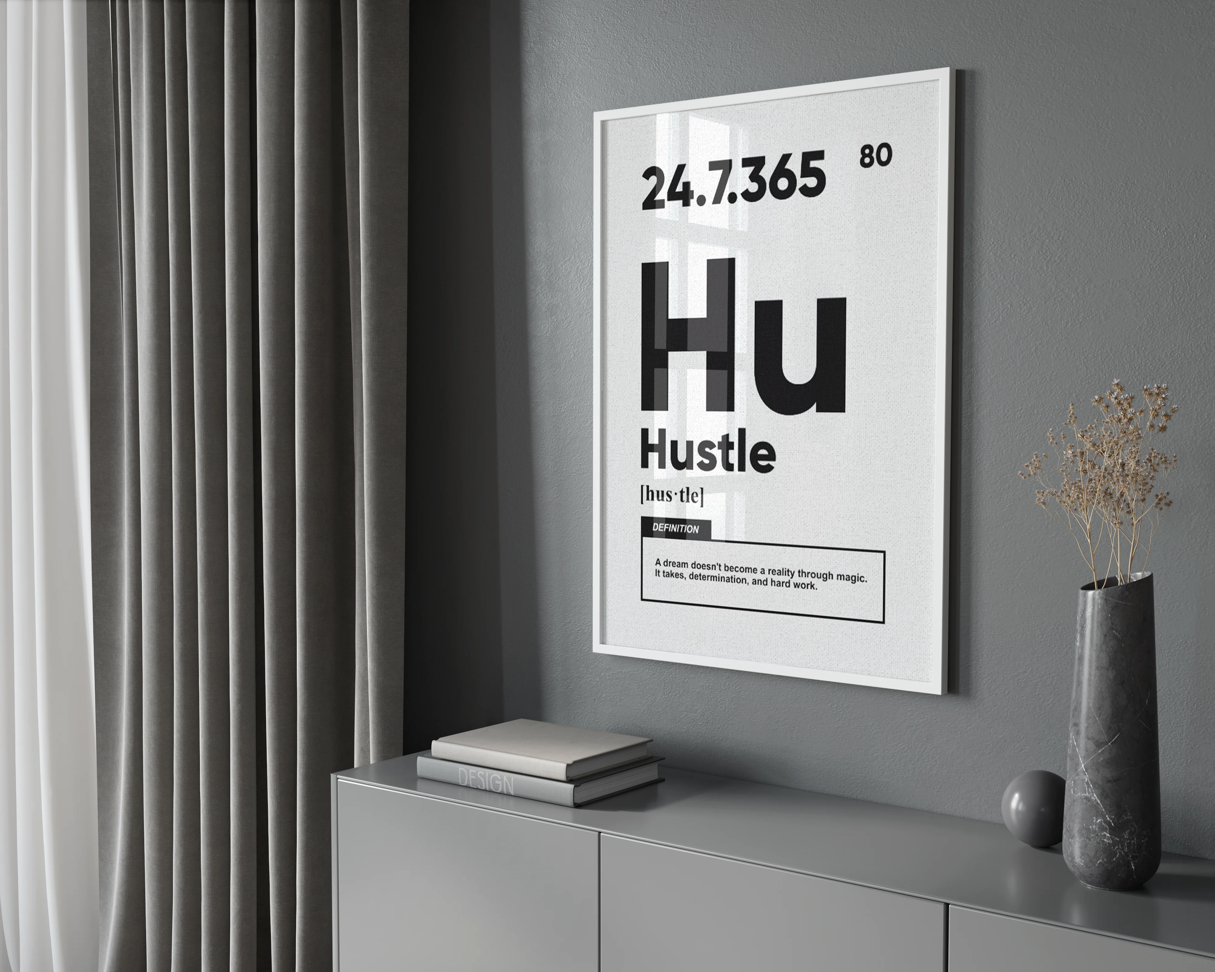 Hustle Definition Poster - Image 2