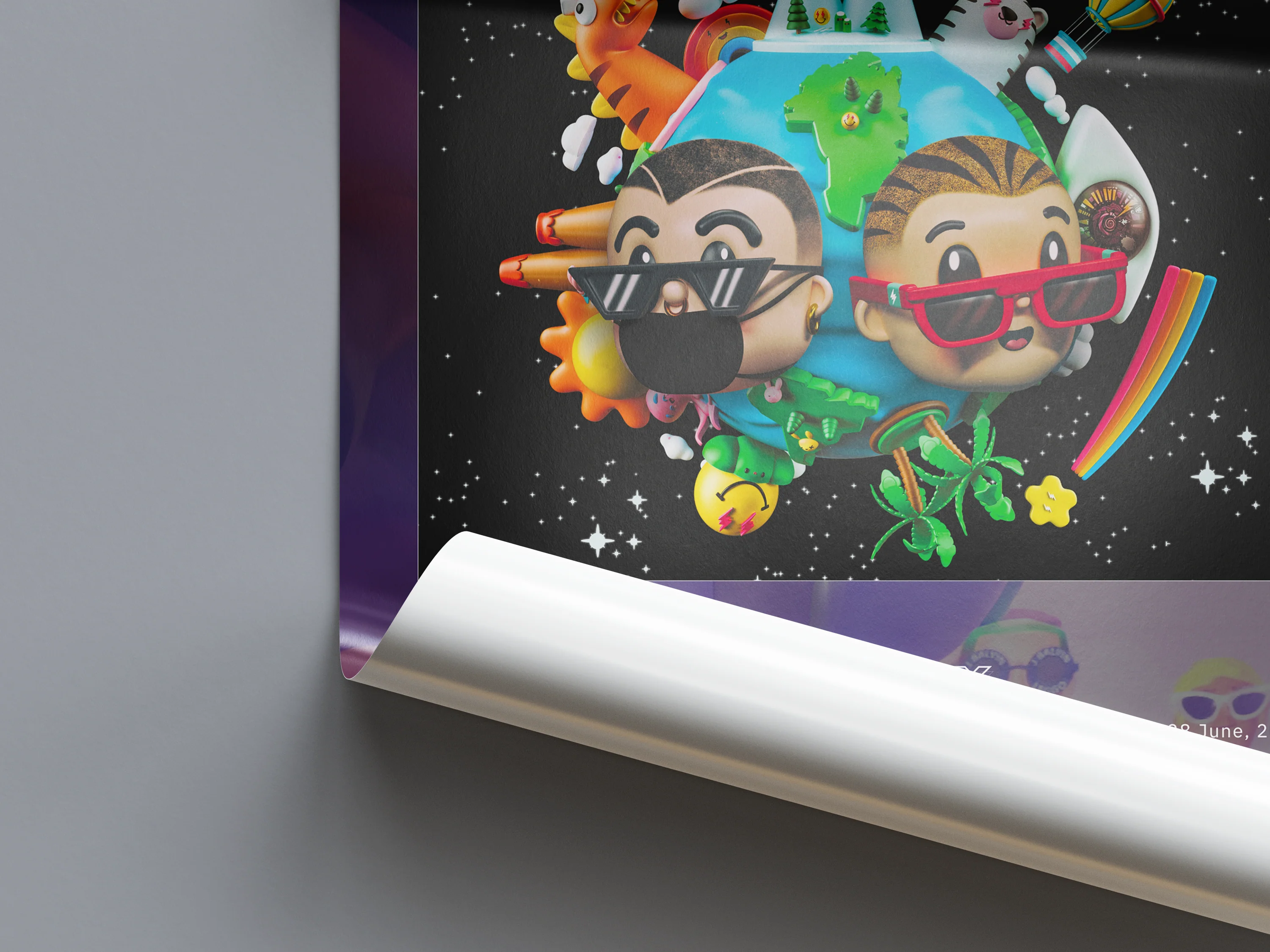 J Balvin 'Summer Love' Album Poster - Image 3