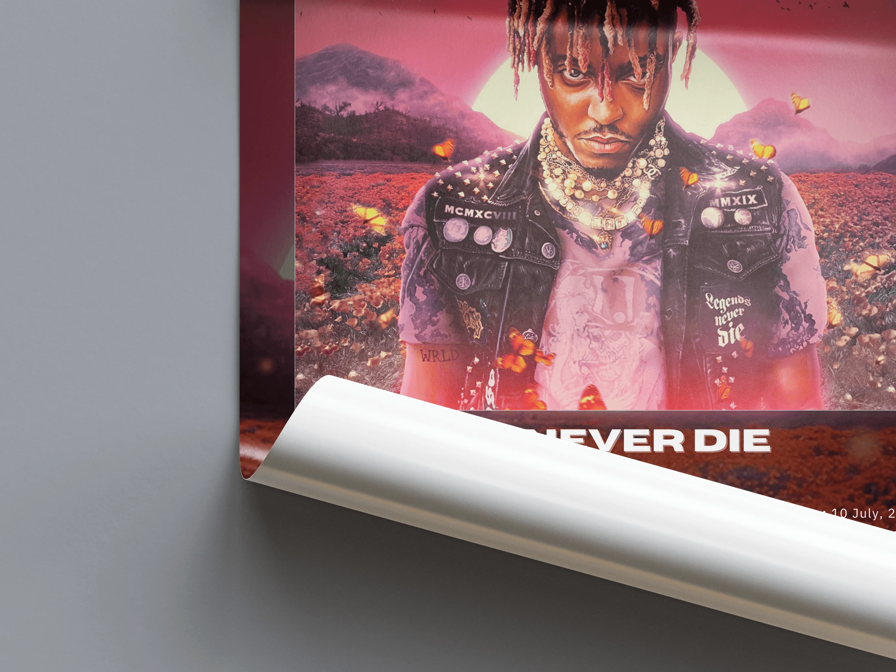 Juice WRLD 'Legends Never Die' Album Poster - Image 3