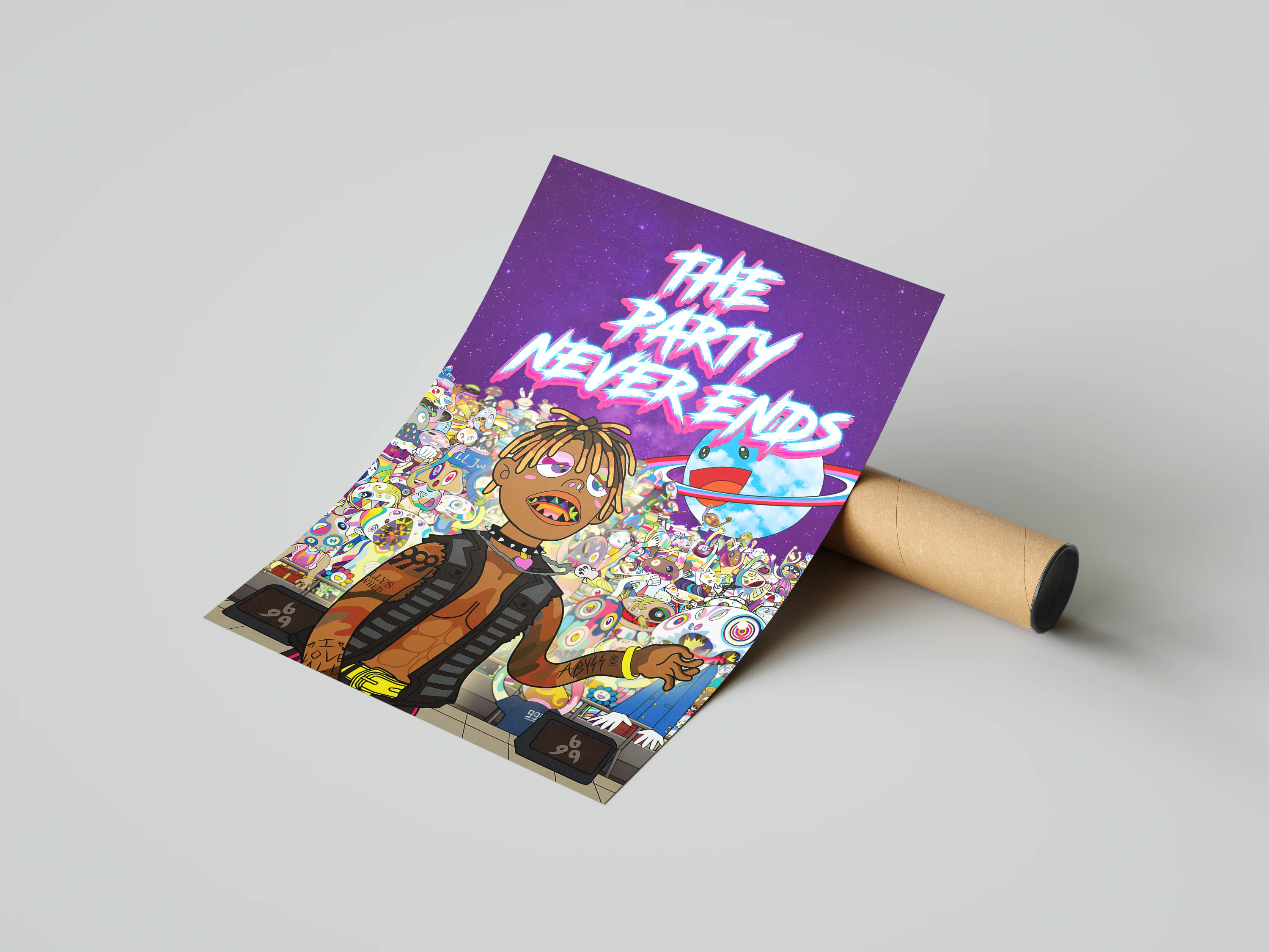 Juice WRLD 'The Party Never Ends' Poster - Image 4