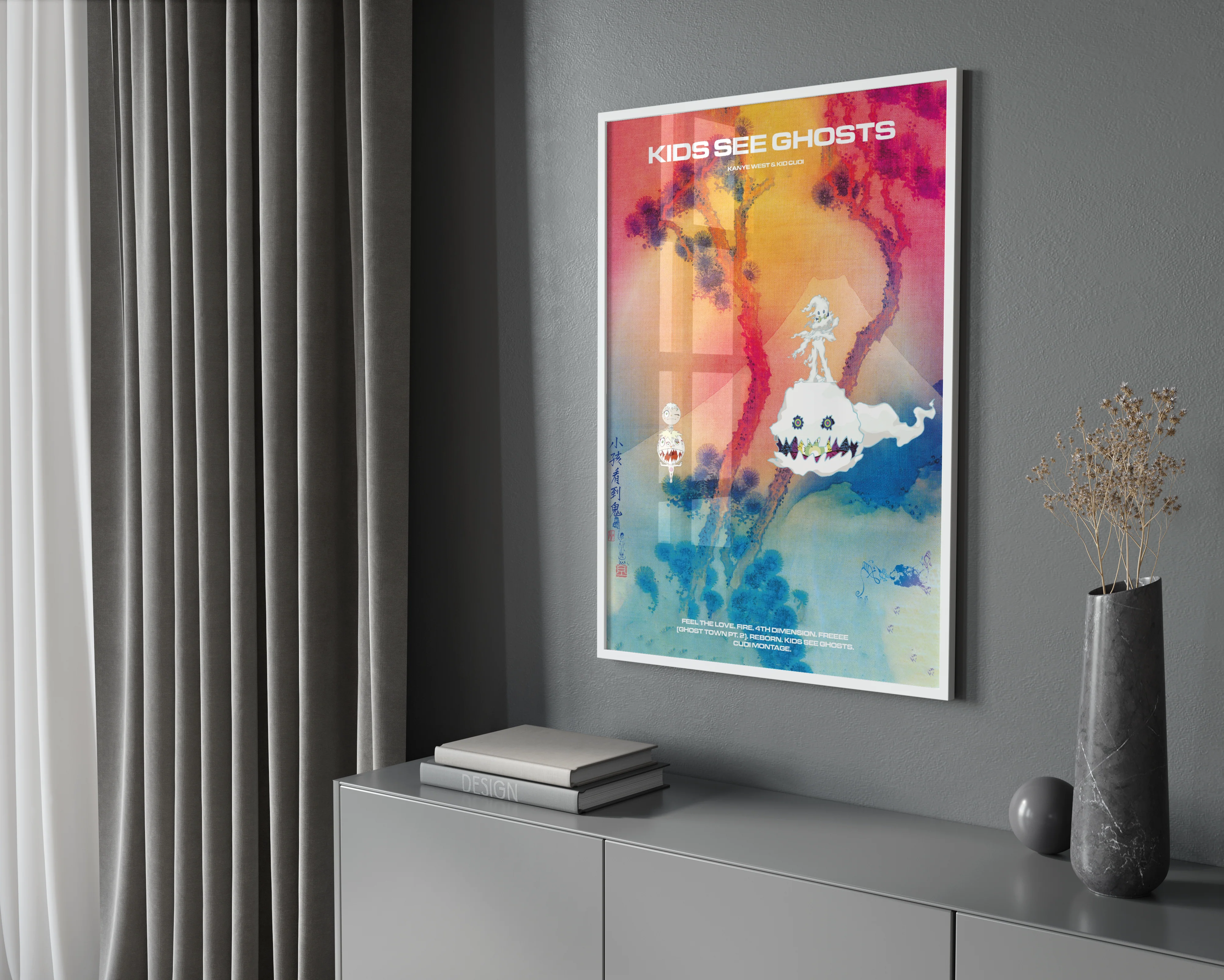 Kanye West 'Kids See Ghosts' Poster - Image 2