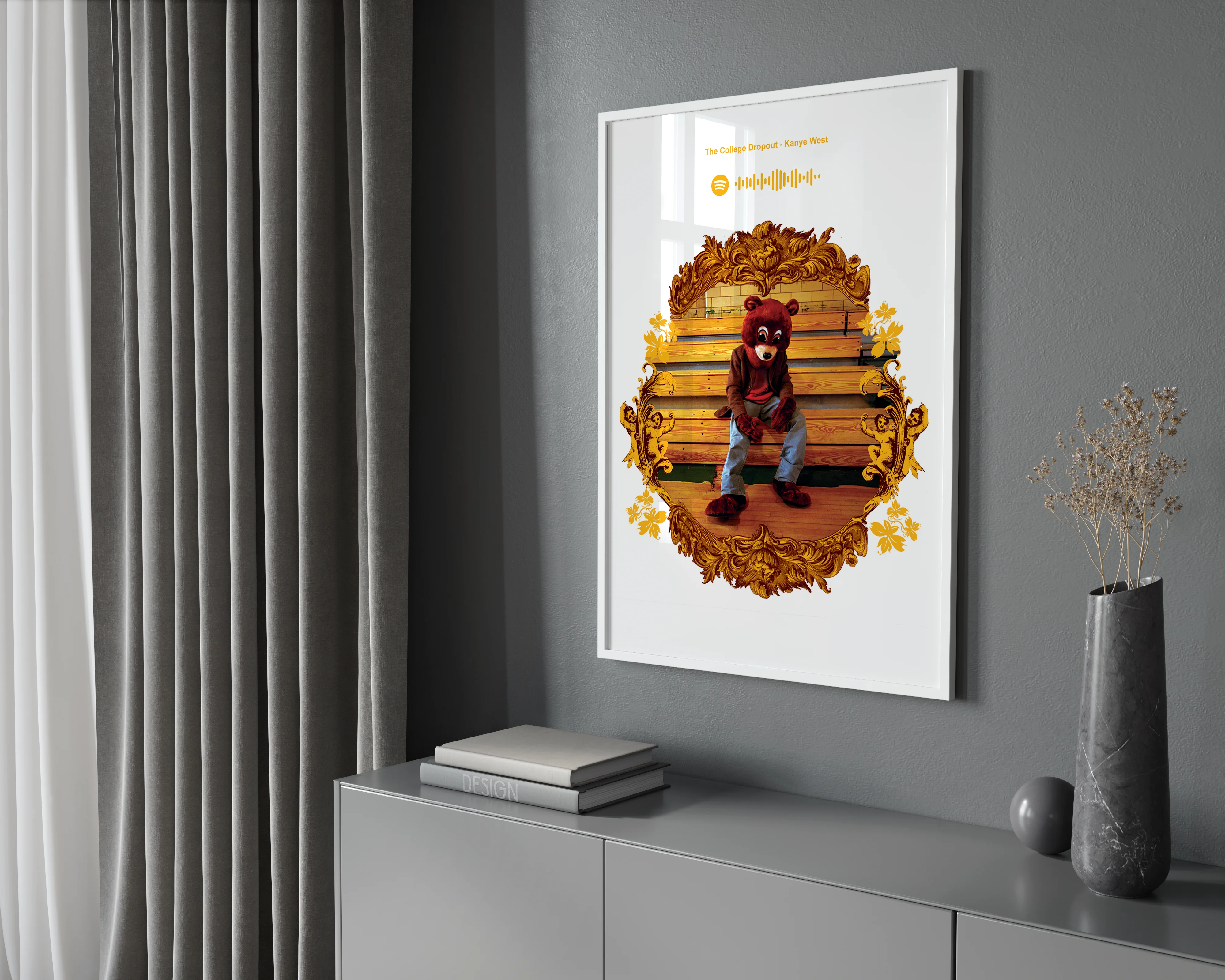 Kanye West 'The College Dropout' Spotify Poster - Image 2
