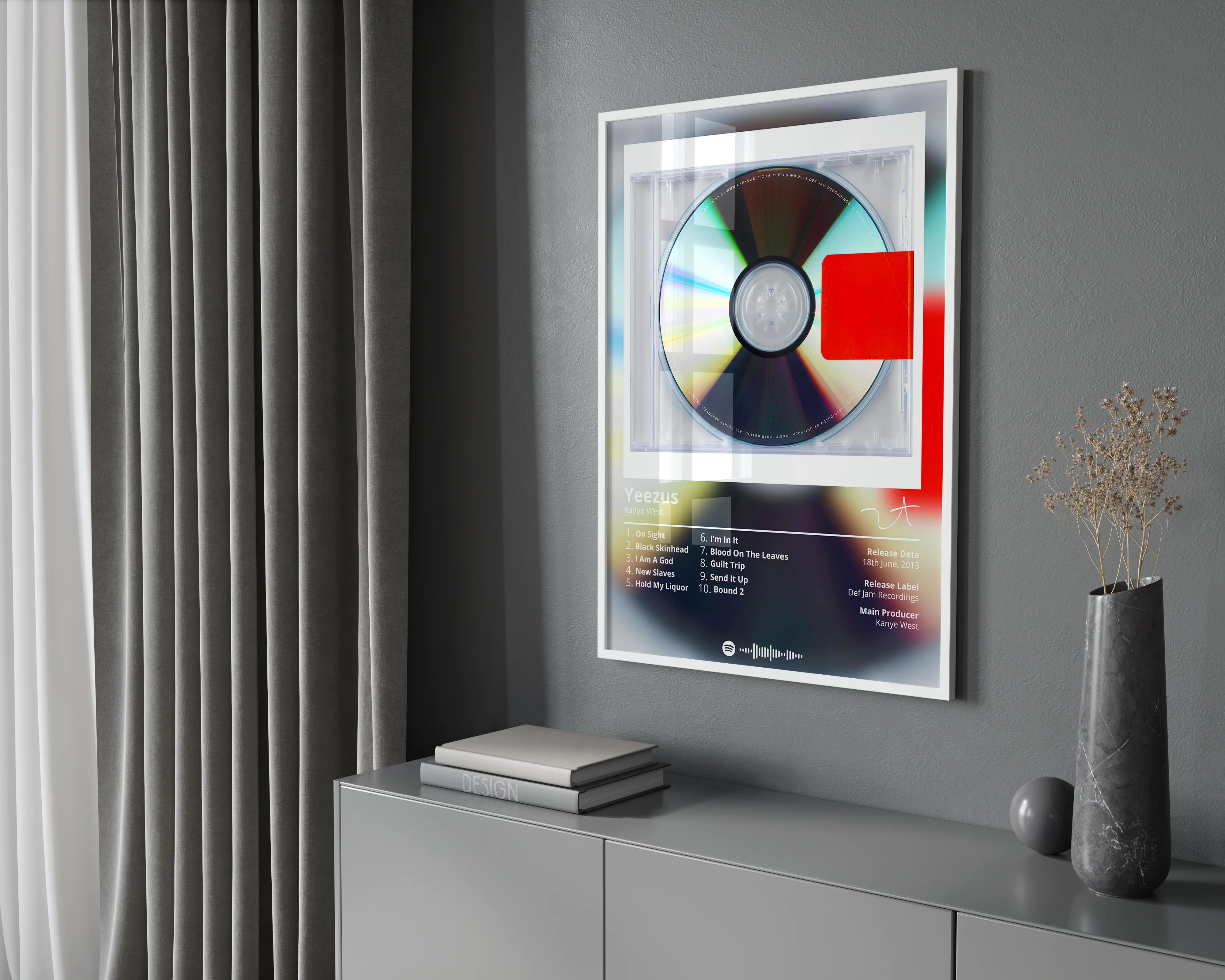 Kanye West 'Yeezus' Album Poster - Image 2