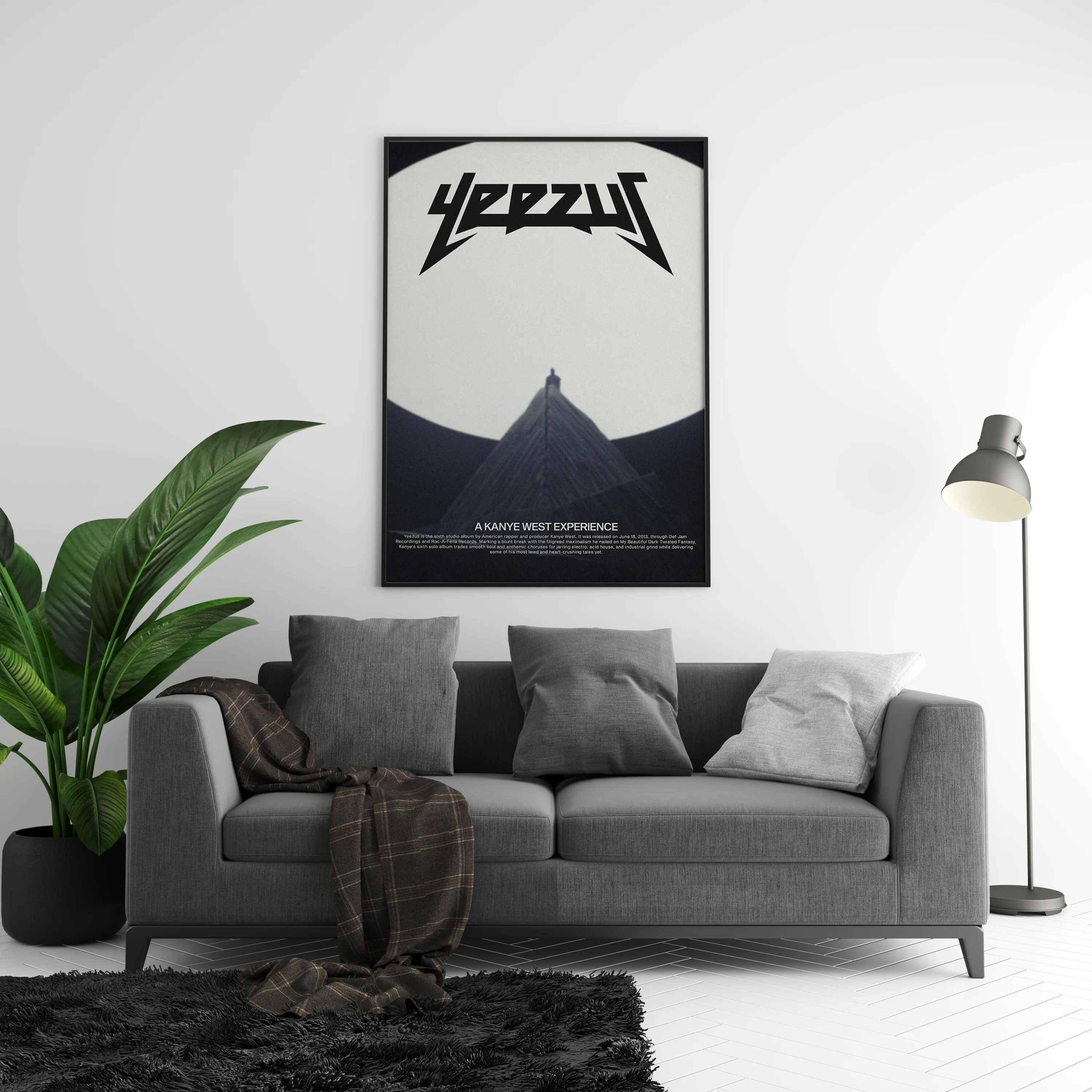 Kanye West Yeezus Poster - Image 4