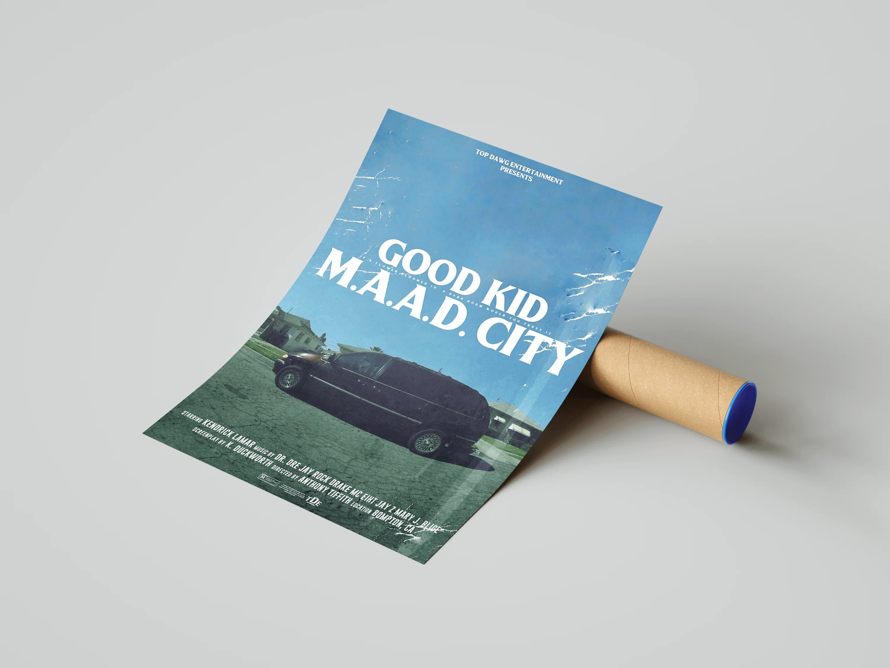 Kendrick Lamar 'Good Kid MAAD City' Poster - Image 3