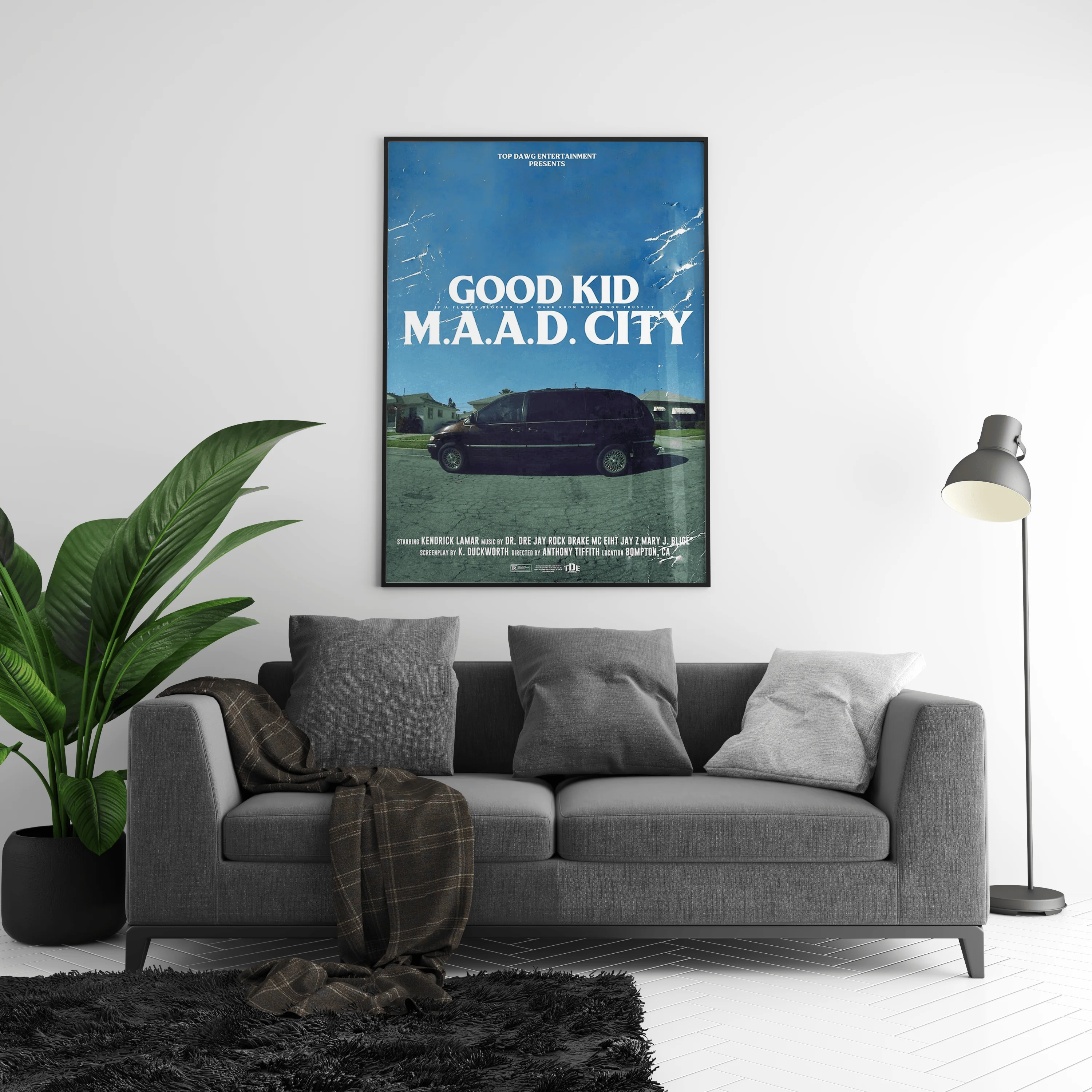 Kendrick Lamar 'Good Kid MAAD City' Poster - Image 4