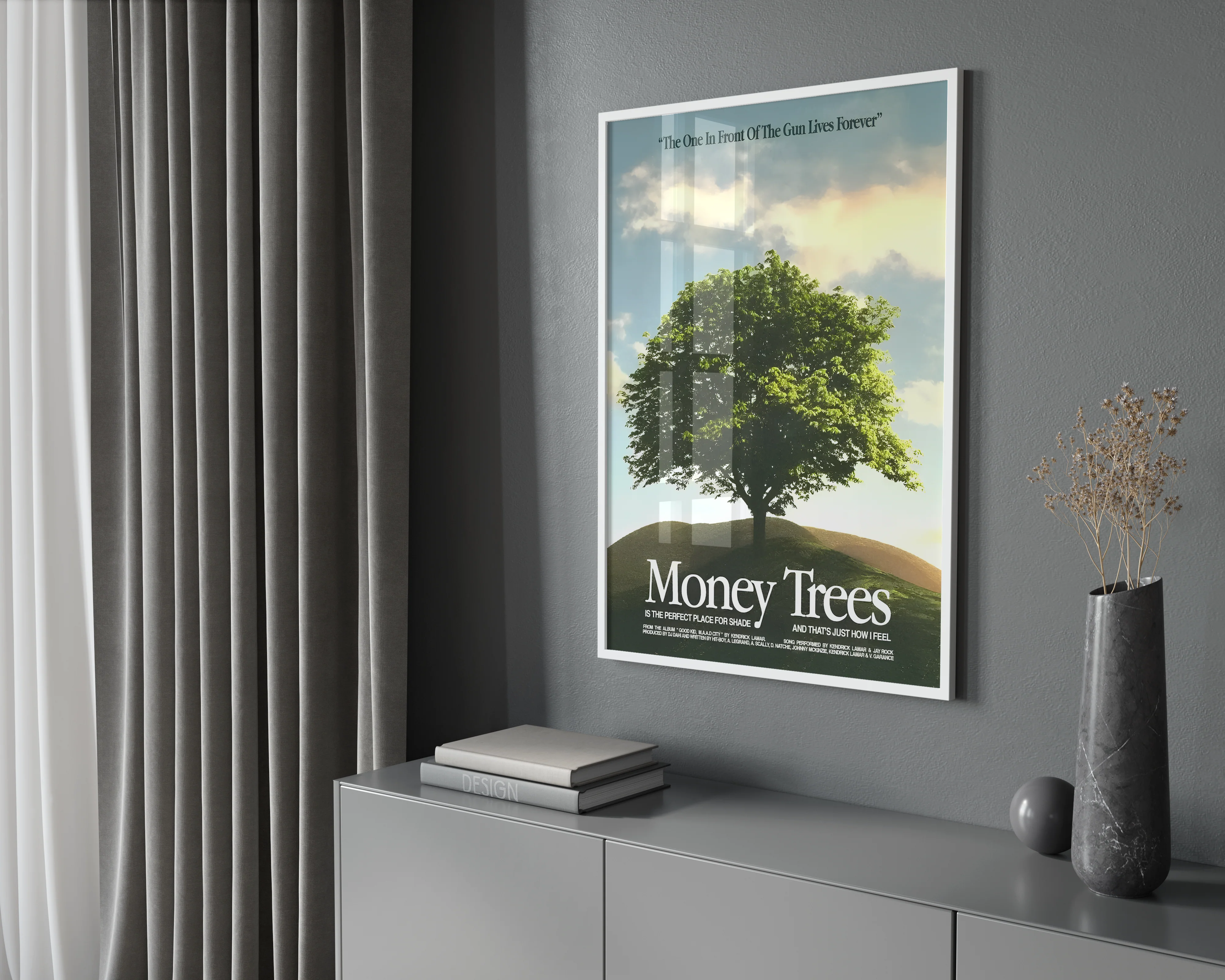 Kendrick Lamar 'Money Trees' Poster - Image 2
