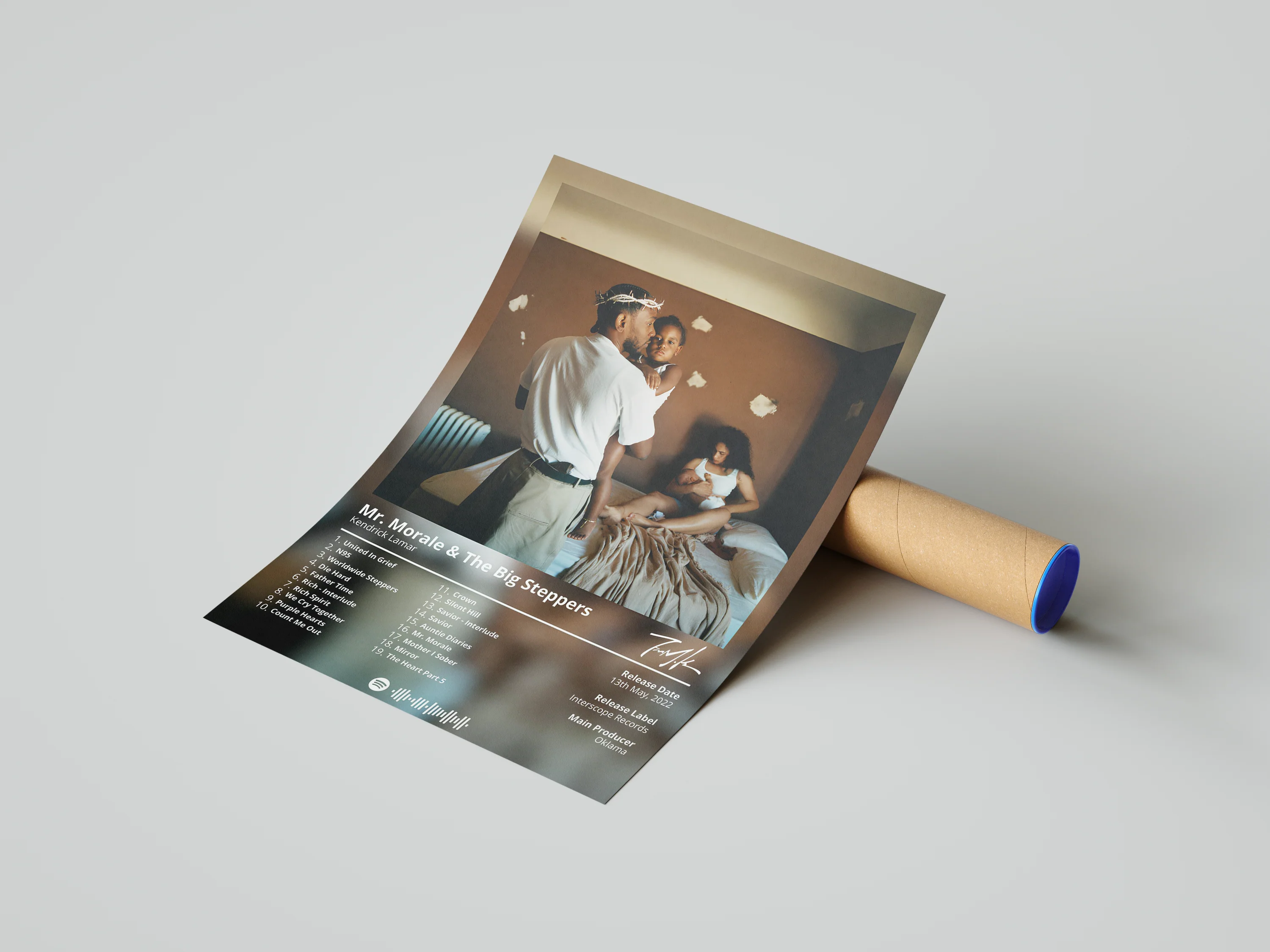 Kendrick Lamar - "Mr. Morale & The Big Steppers" Album Poster - Image 3