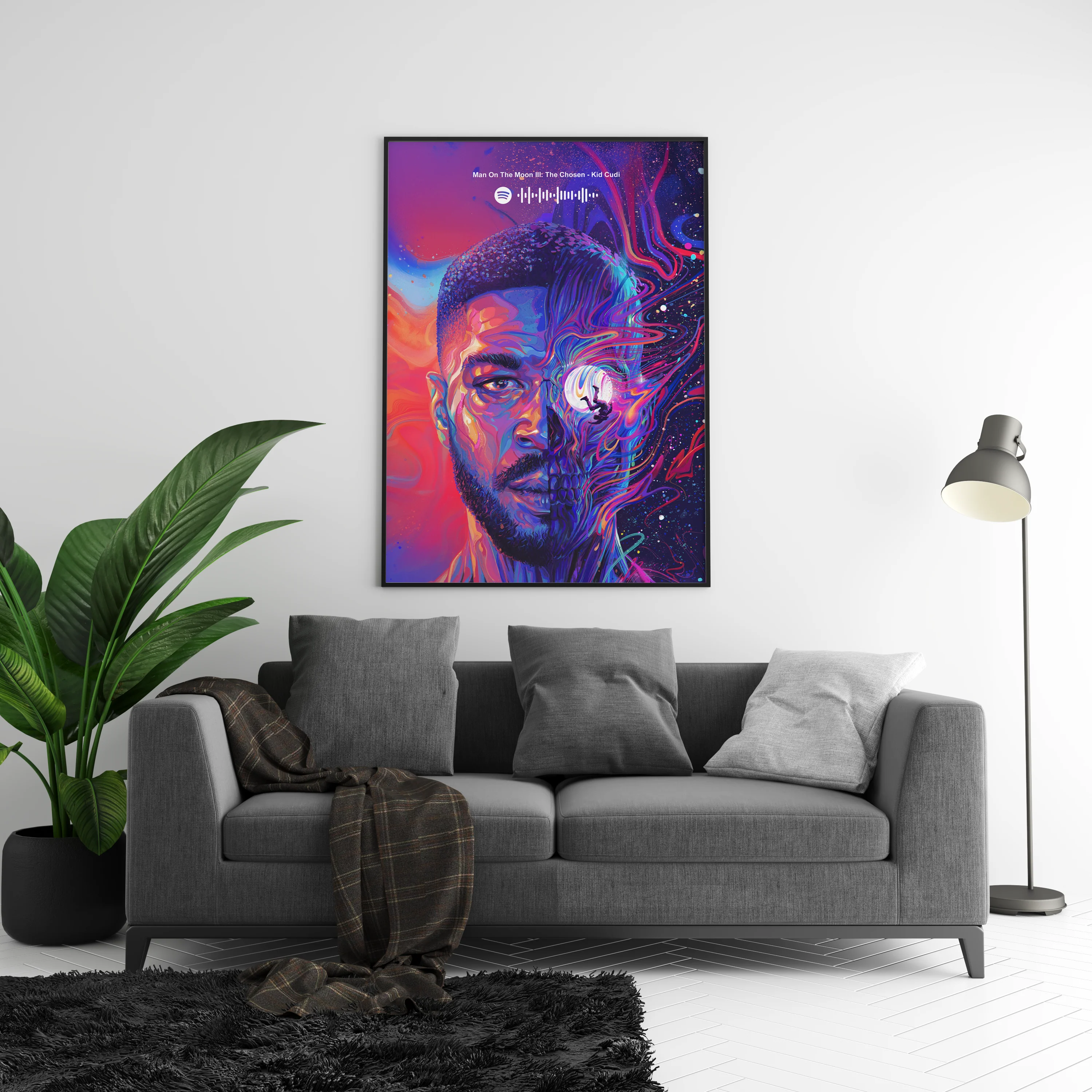 Kid Cudi 'Man On The Moon III' Spotify Poster - Image 5