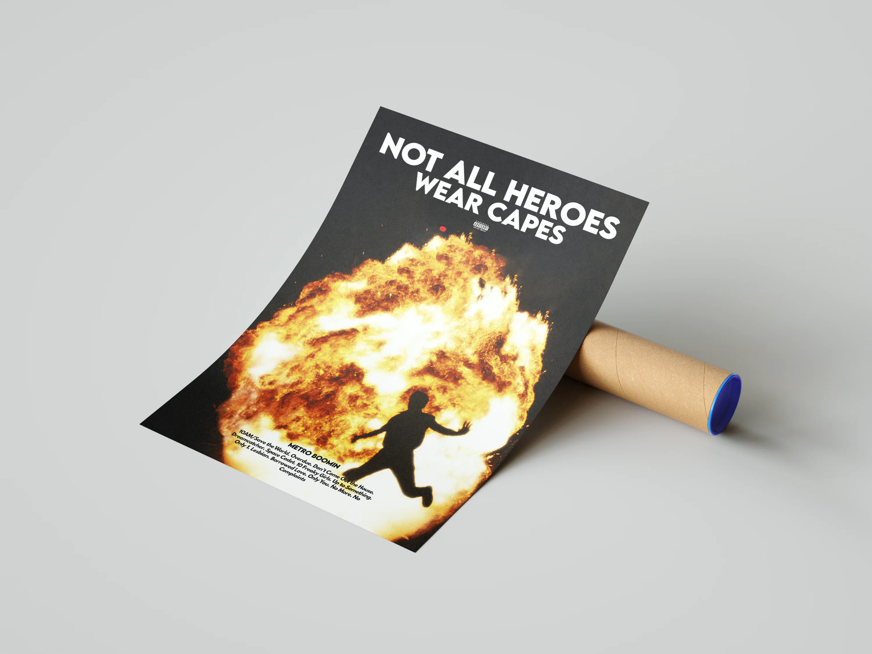Metro Boomin 'Not All Heroes Wear Capes' Poster - Image 3
