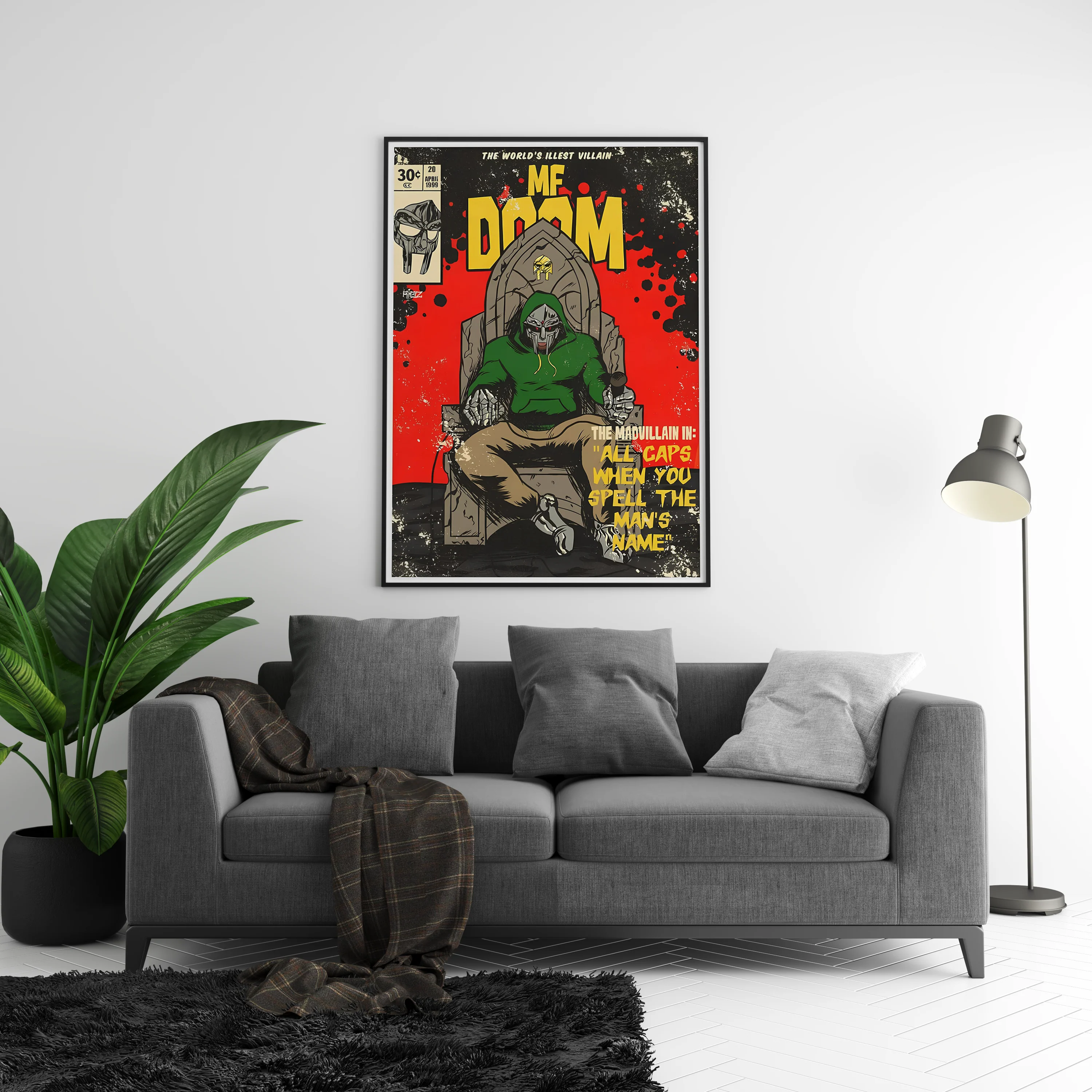 MF Doom 'Comic' Poster - Image 4