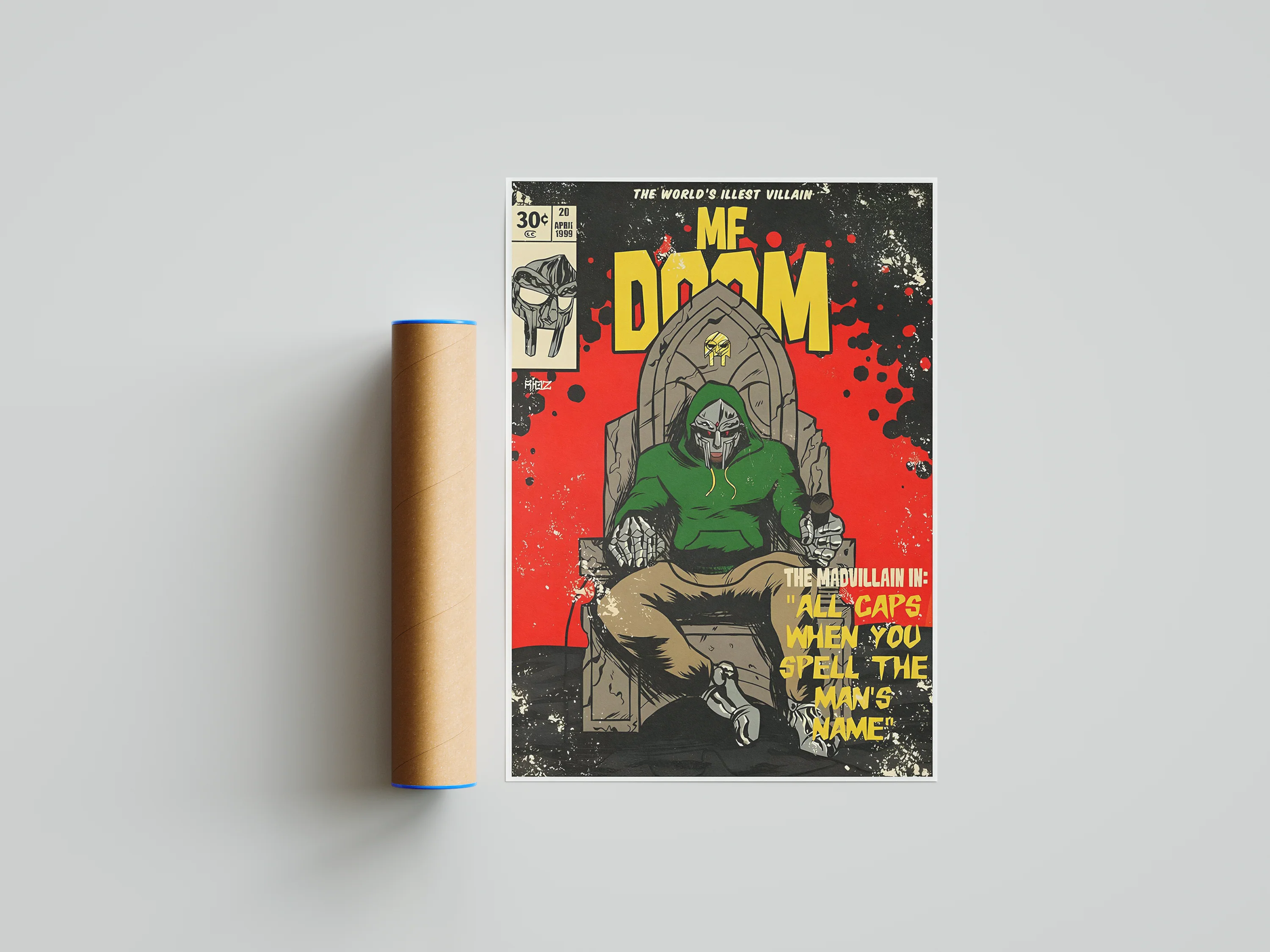 MF Doom 'Comic' Poster - Image 6