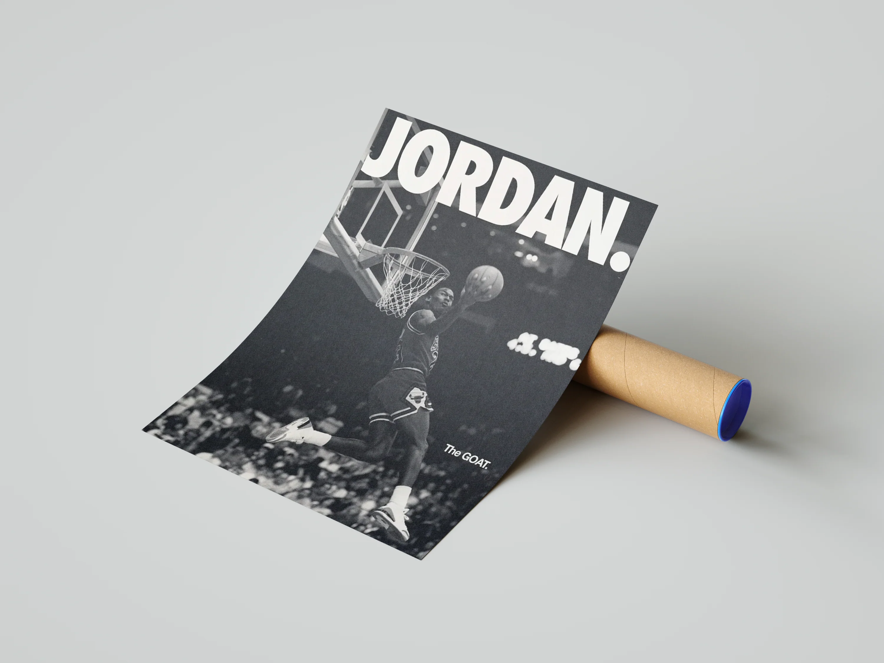 Michael Jordan 'The Goat' Poster - Image 3