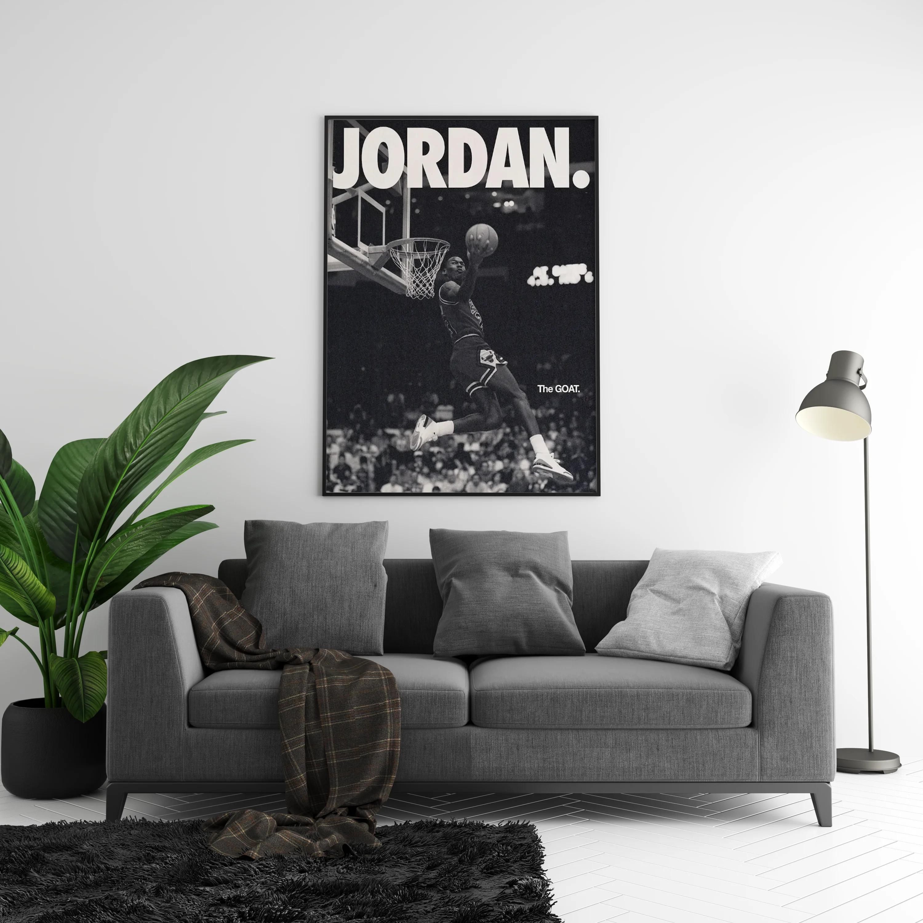 Michael Jordan 'The Goat' Poster - Image 4