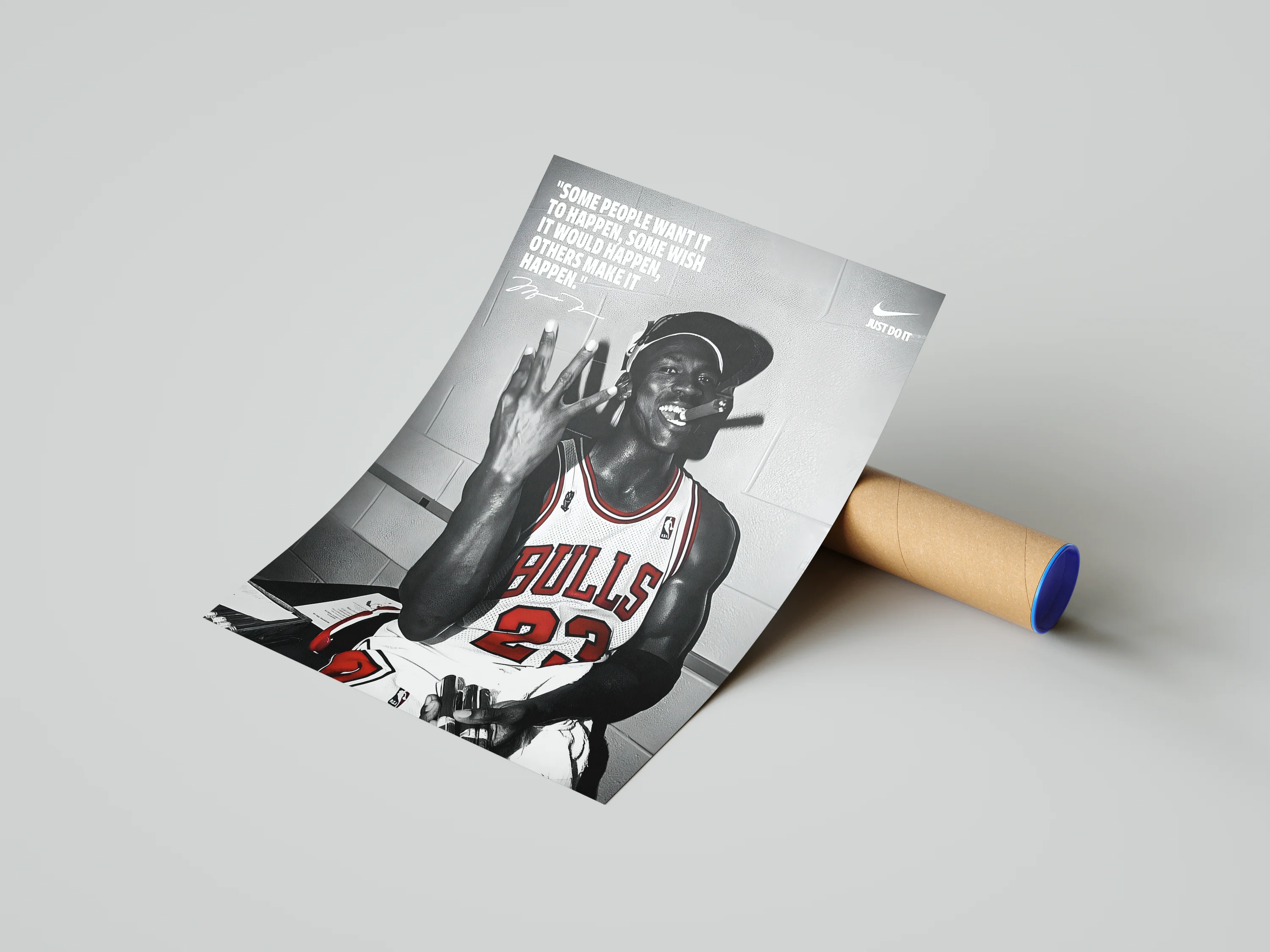 Michael Jordan Vintage Trophy Poster - Image 3