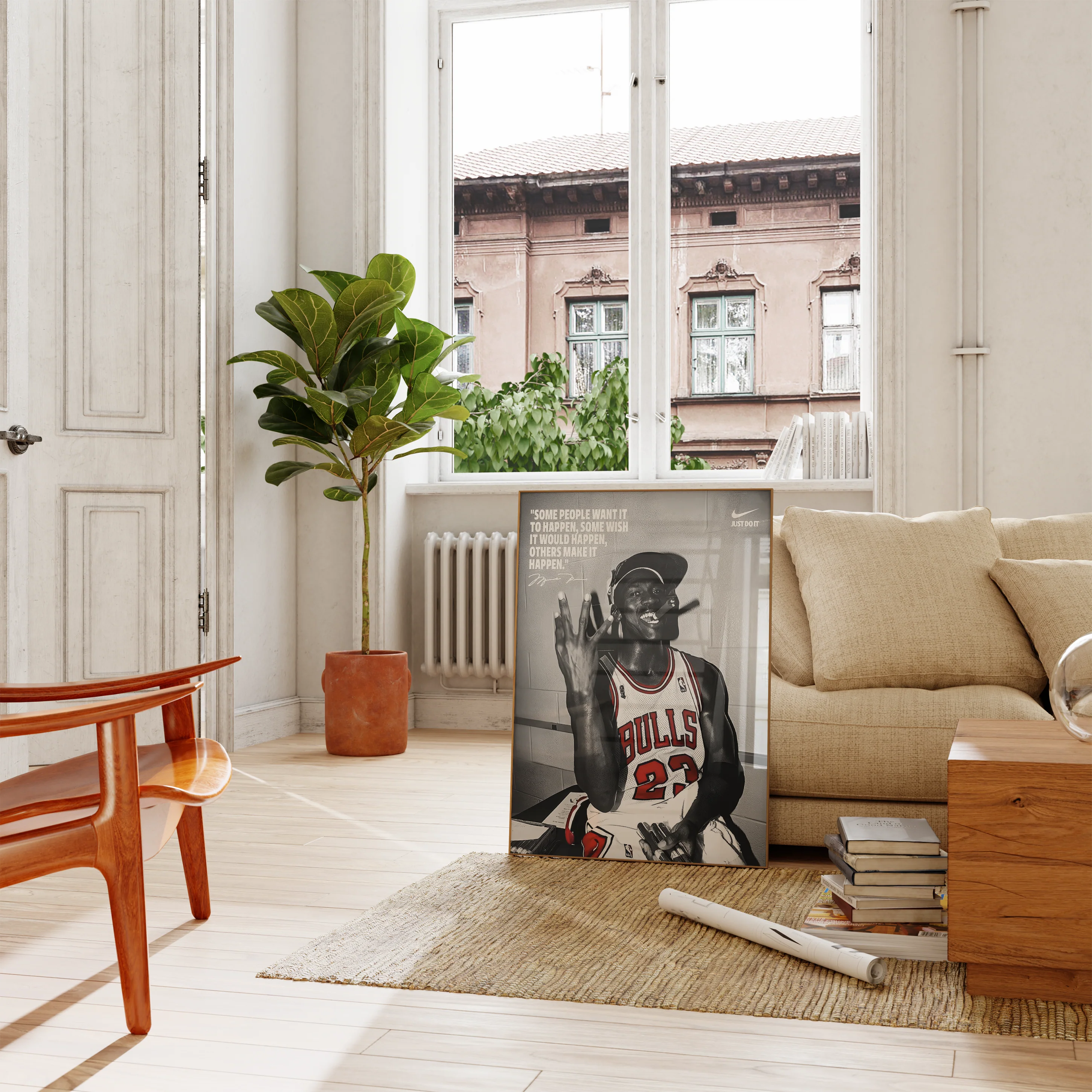 Michael Jordan Vintage Trophy Poster - Image 5