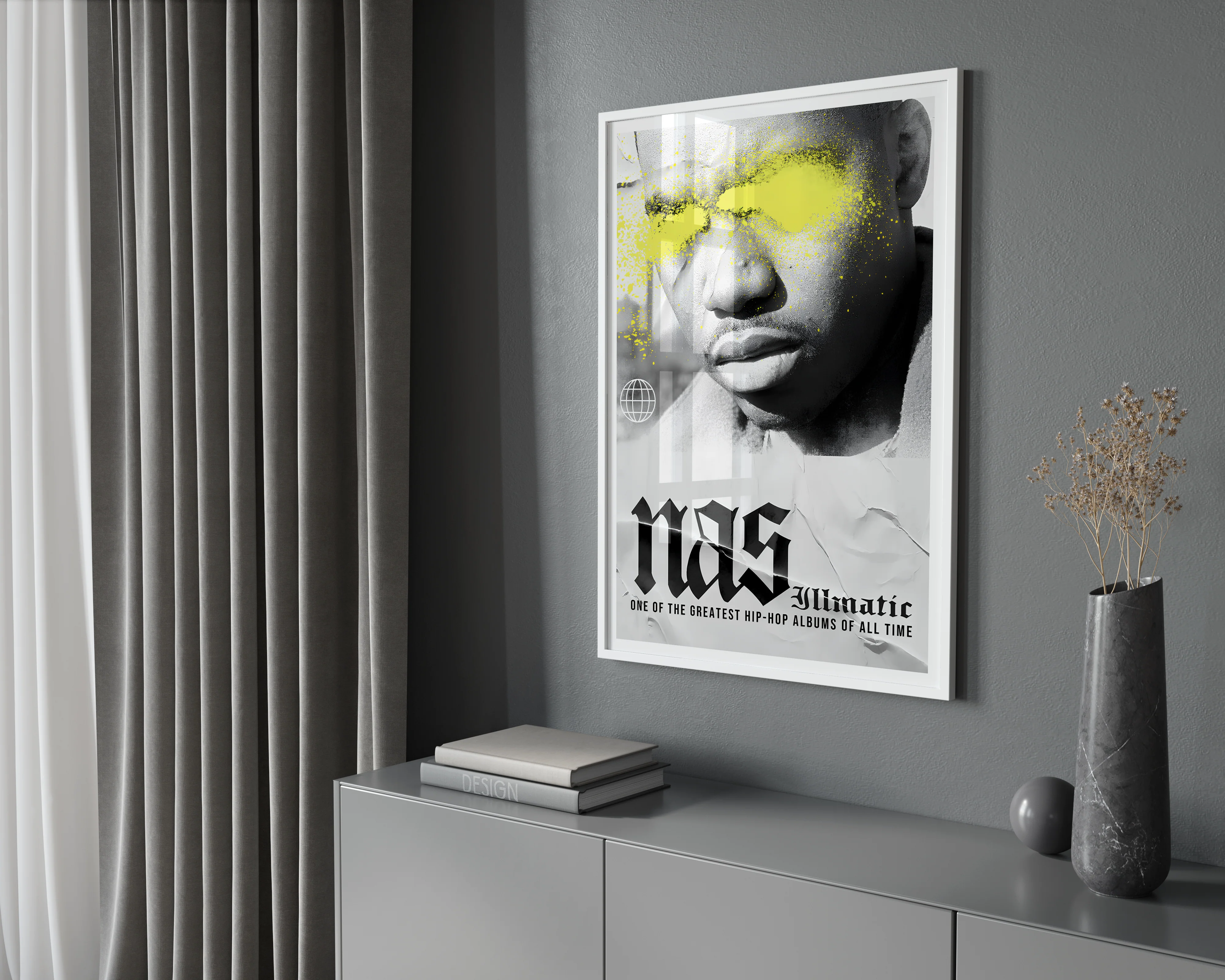 Nas - Illmatic Eyes Poster - Image 2