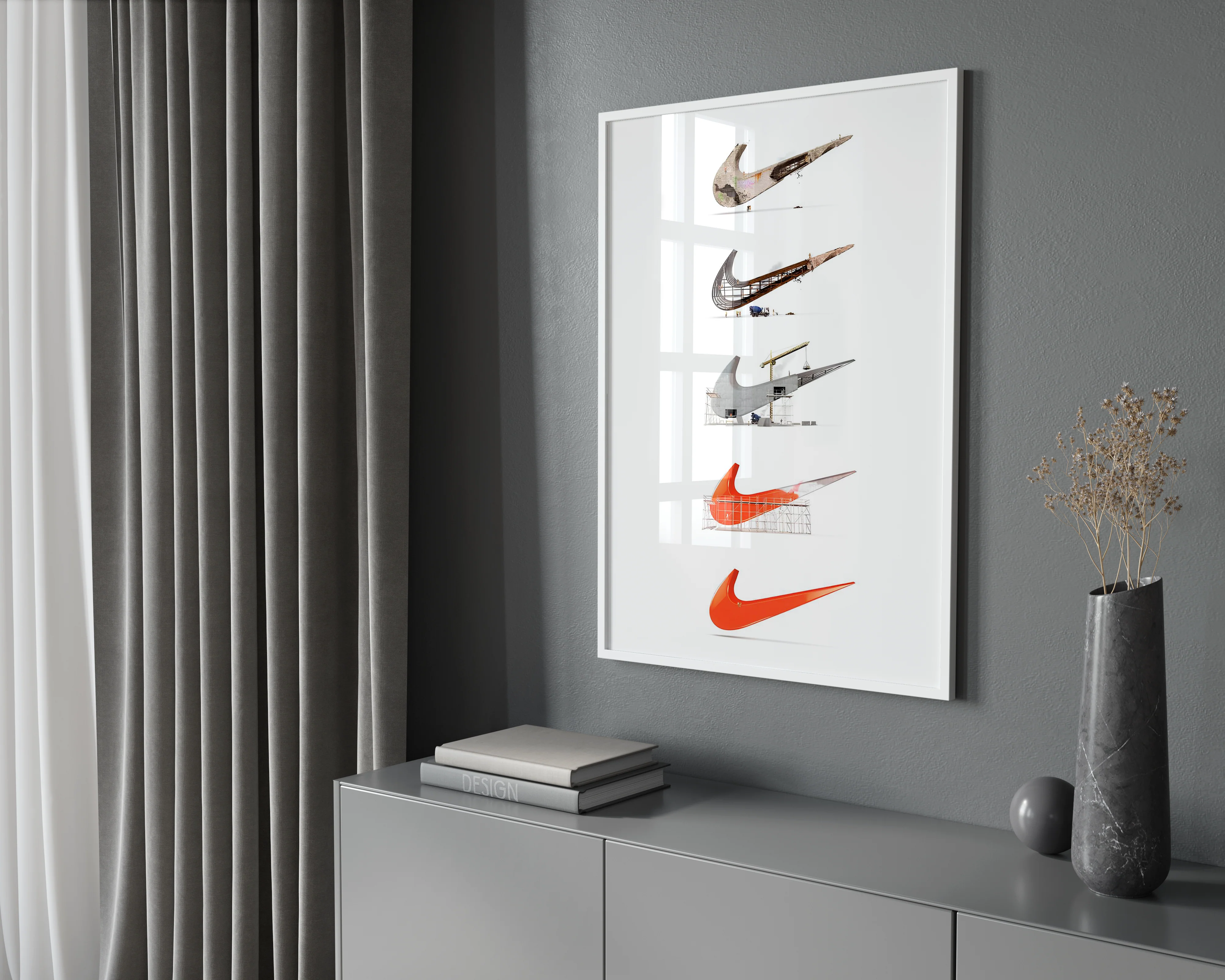 Nike Construction Poster - Image 2