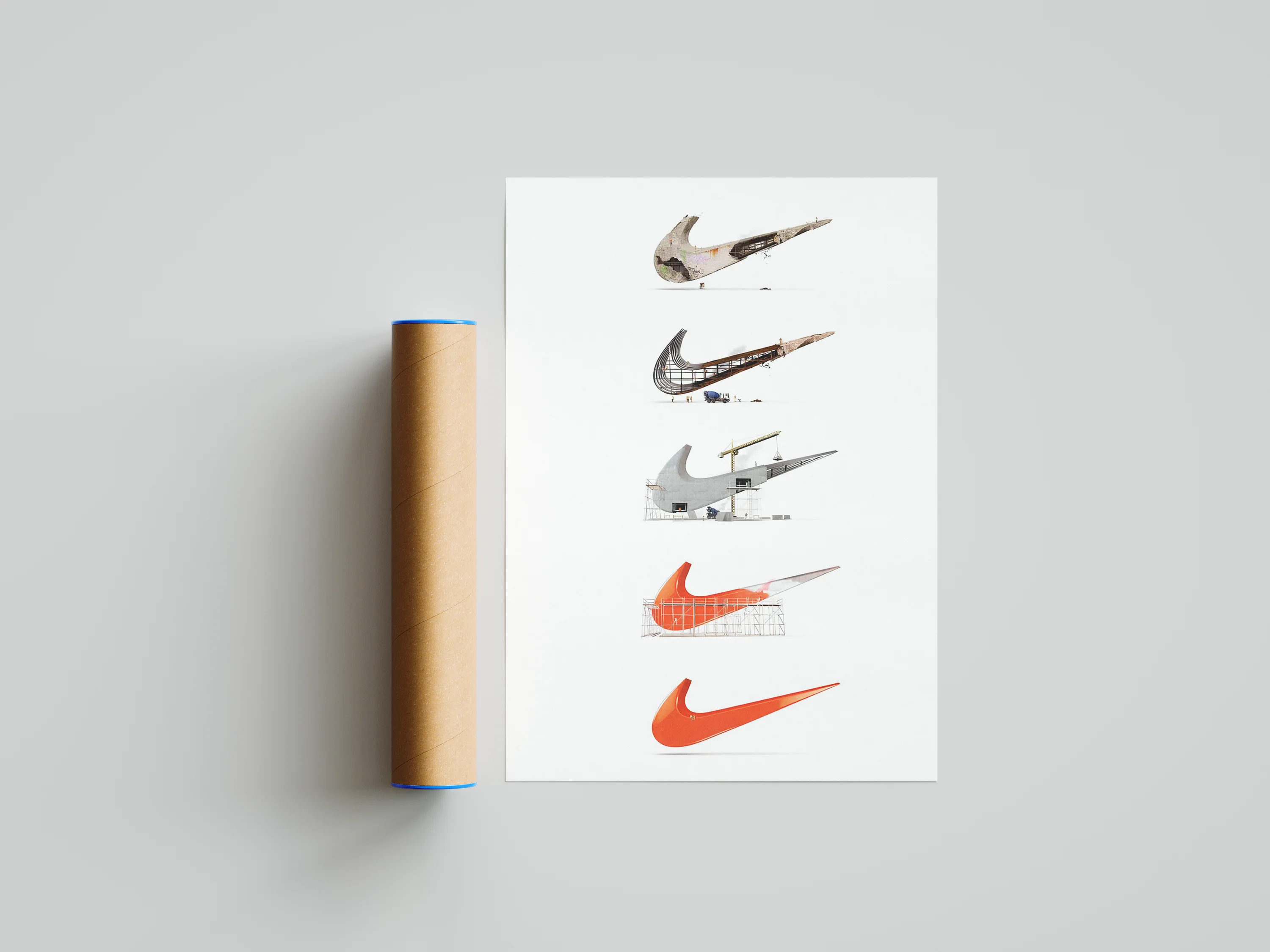 Nike Construction Poster - Image 6