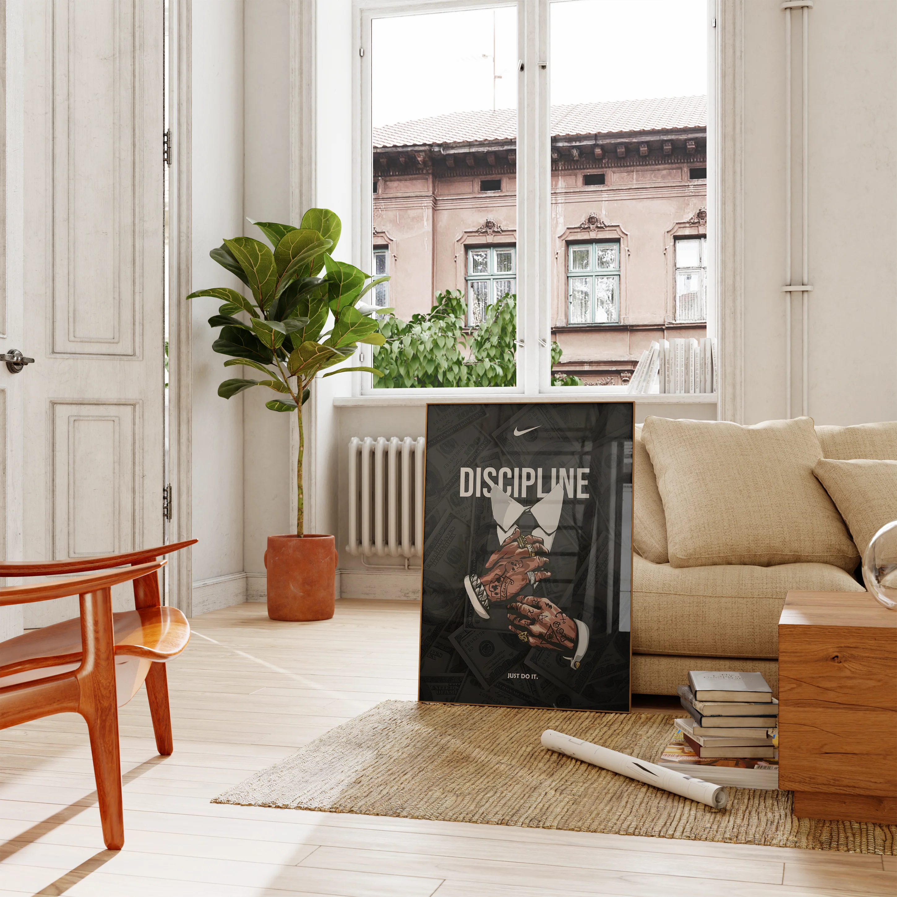 Nike Money Motivational Poster Set - Image 5