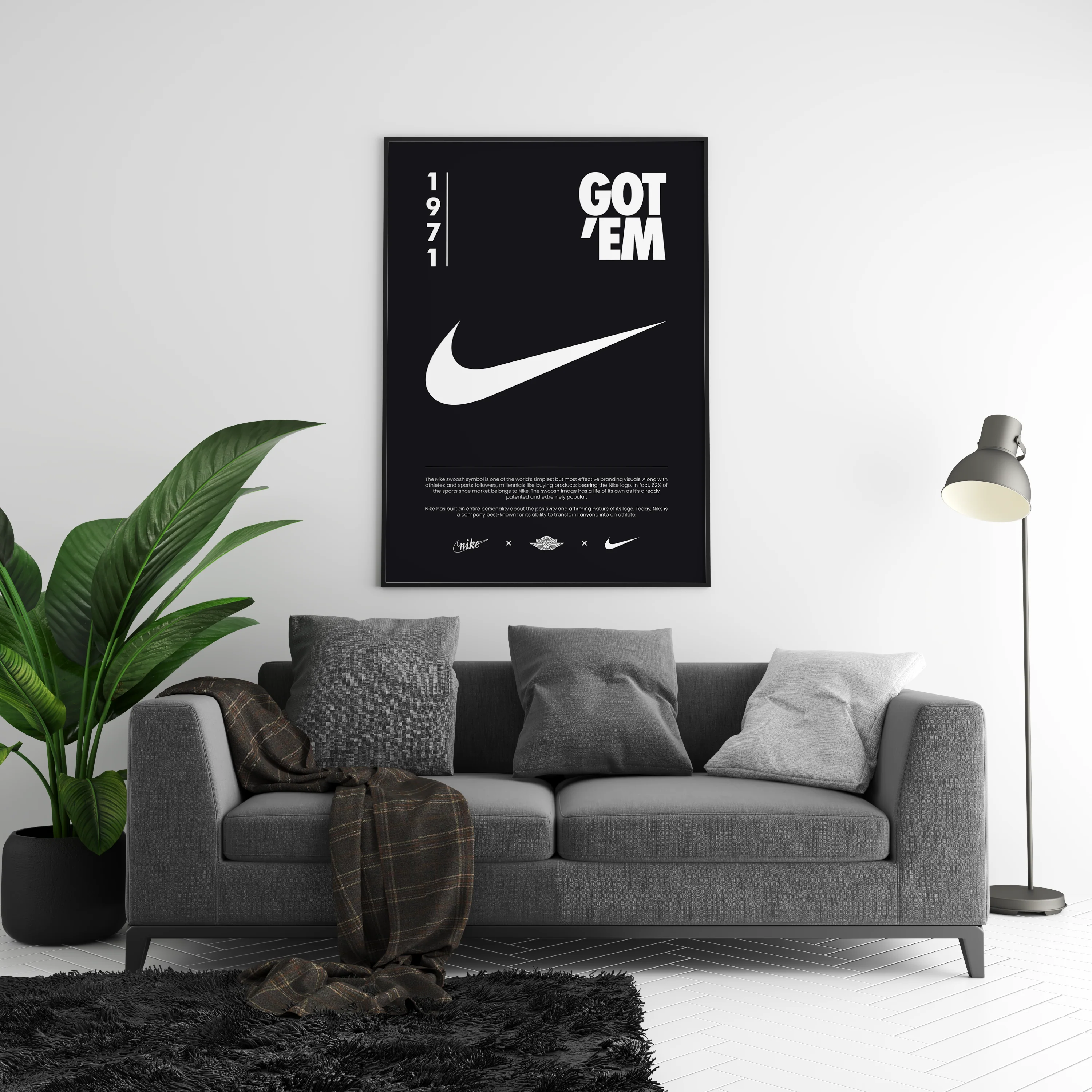 Nike Origins Black Poster - Image 4