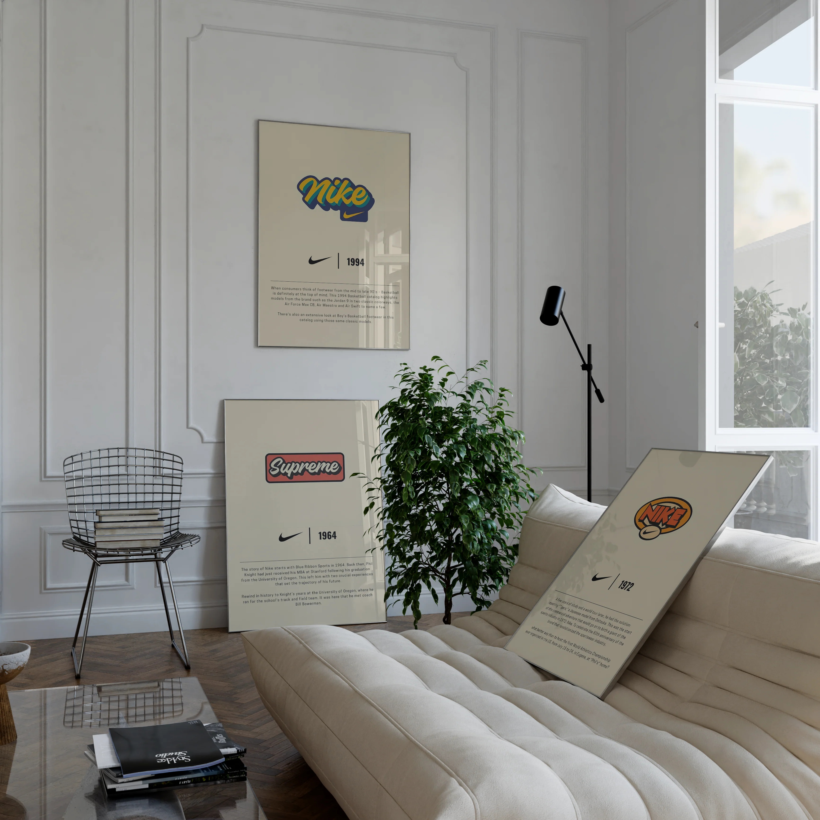 Nike Retro Poster Set - Image 2