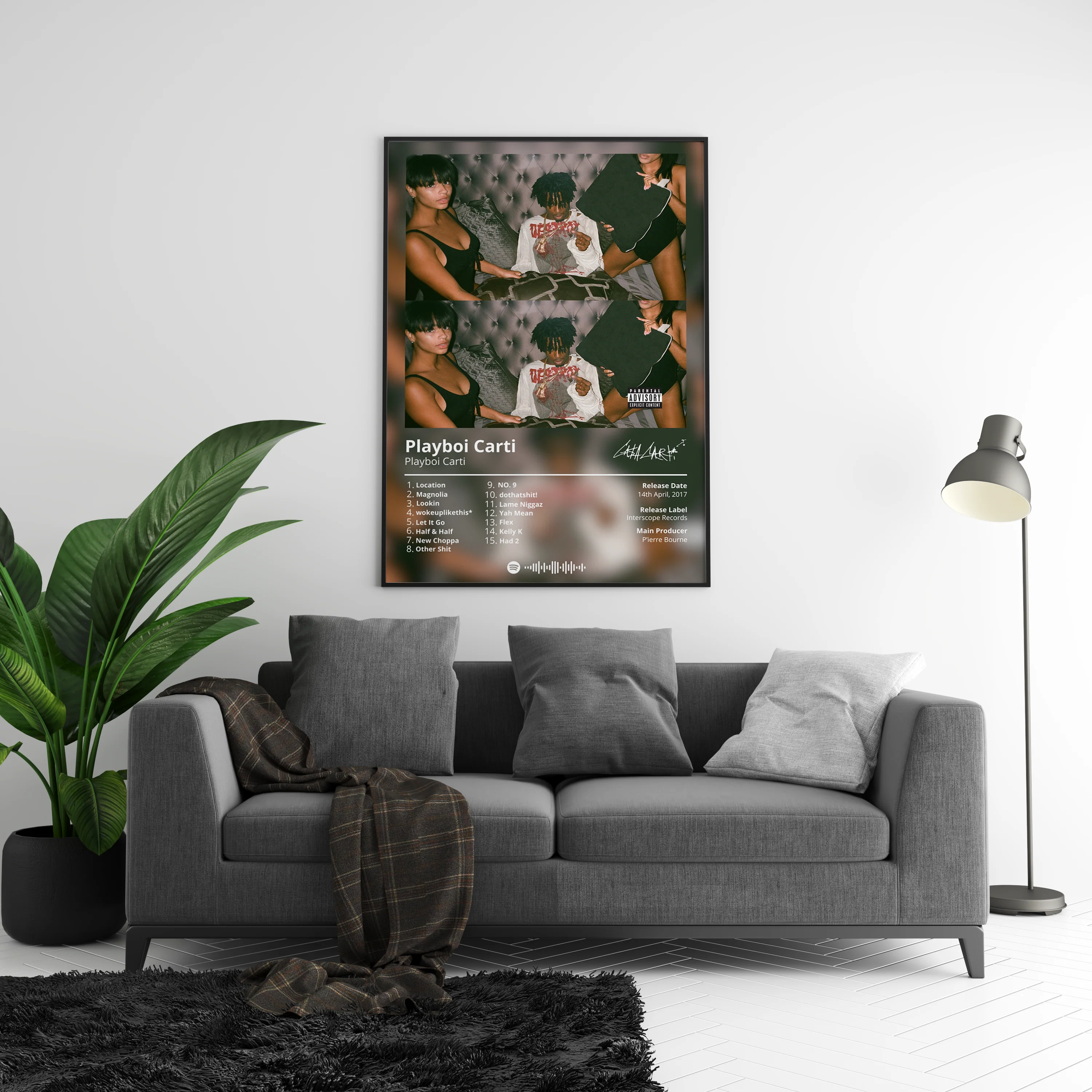 Playboi Carti 'Playboi Carti' Album Poster - Image 4