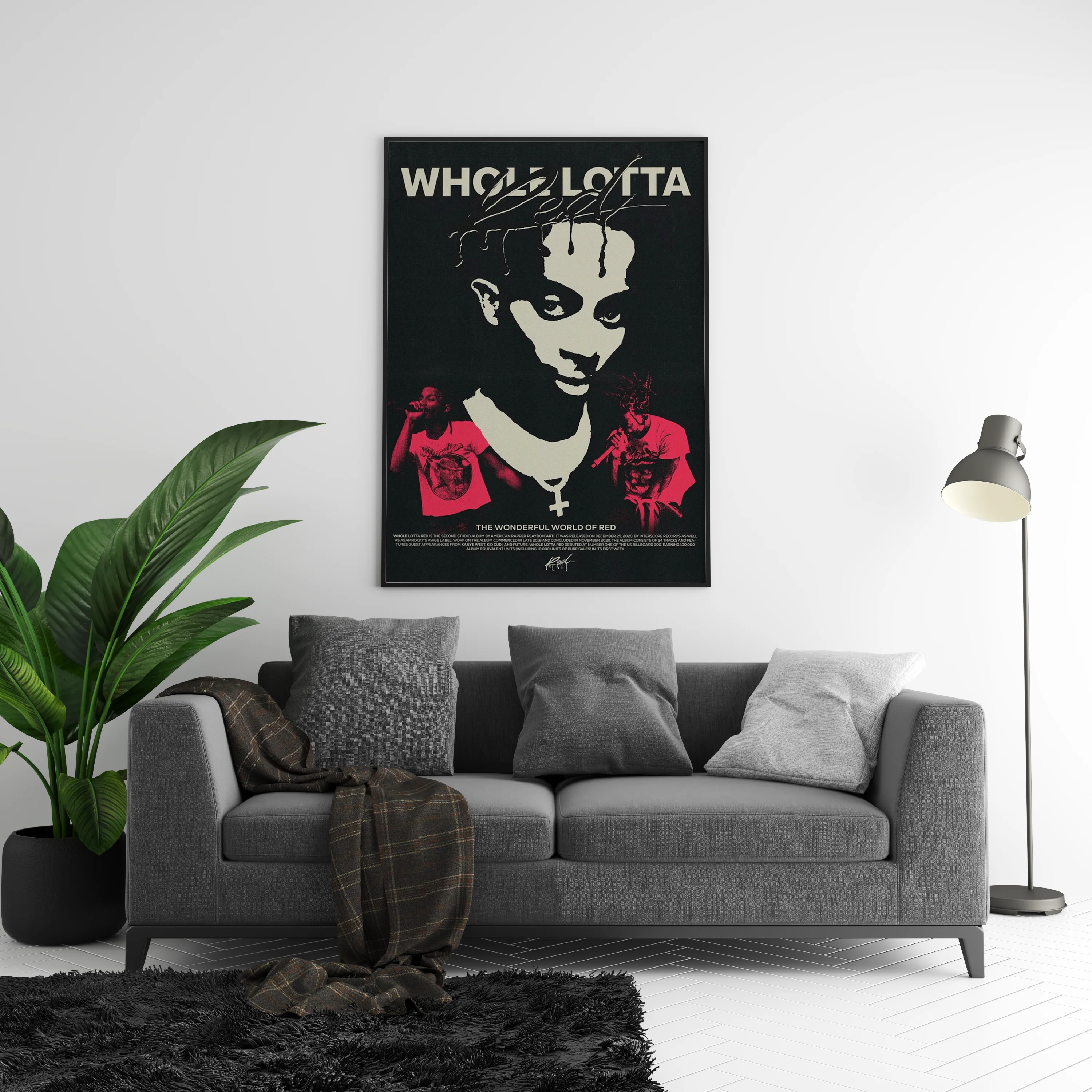 Playboi Carti 'Whole Lotta Red' Poster - Image 4