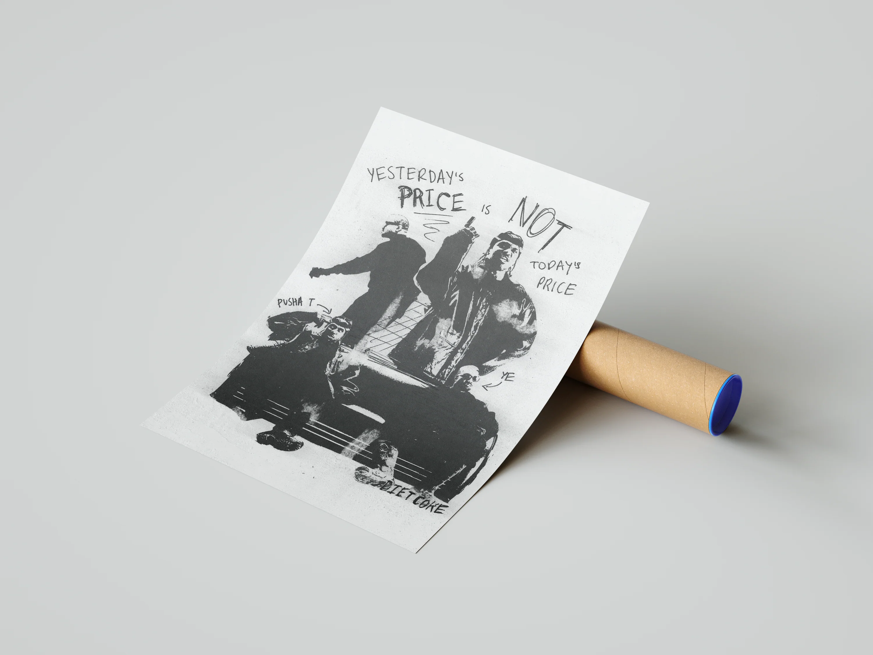 Pusha T 'Diet Coke' Poster - Image 3